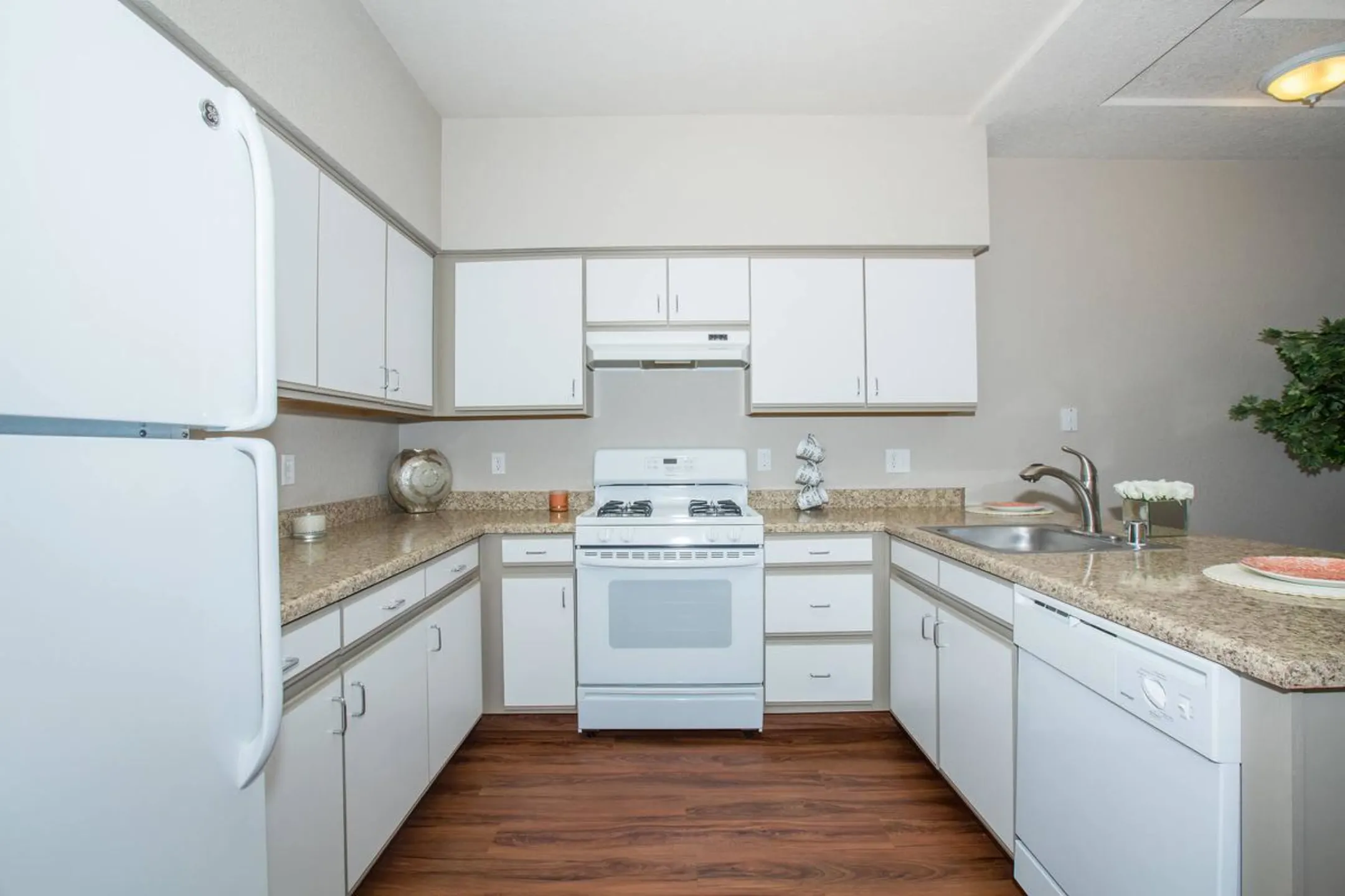 Kitchen - Brookside Senior Apartments - Bakersfield, CA