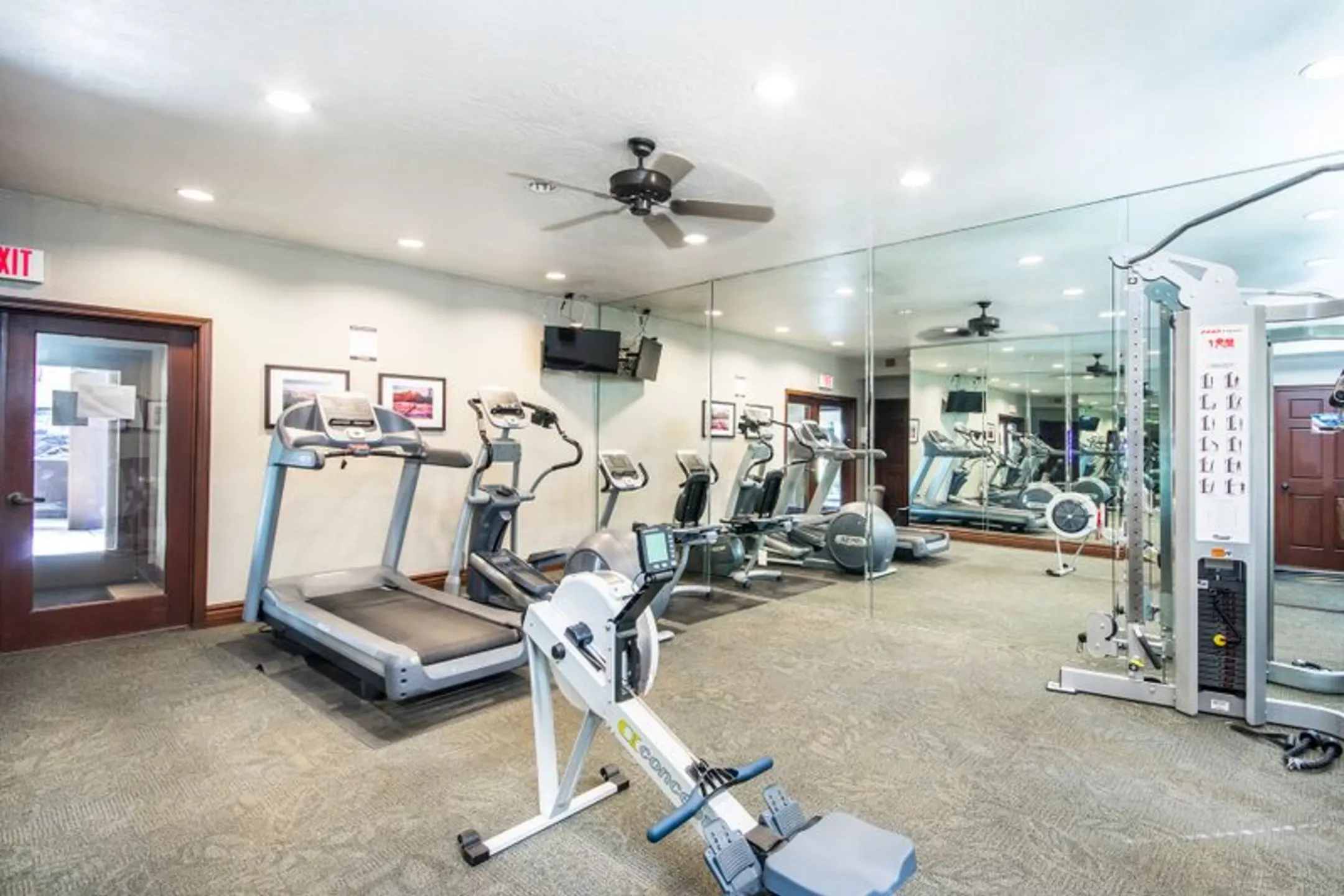 Fitness Weight Room - Woodcrest Apartments - Flagstaff, AZ