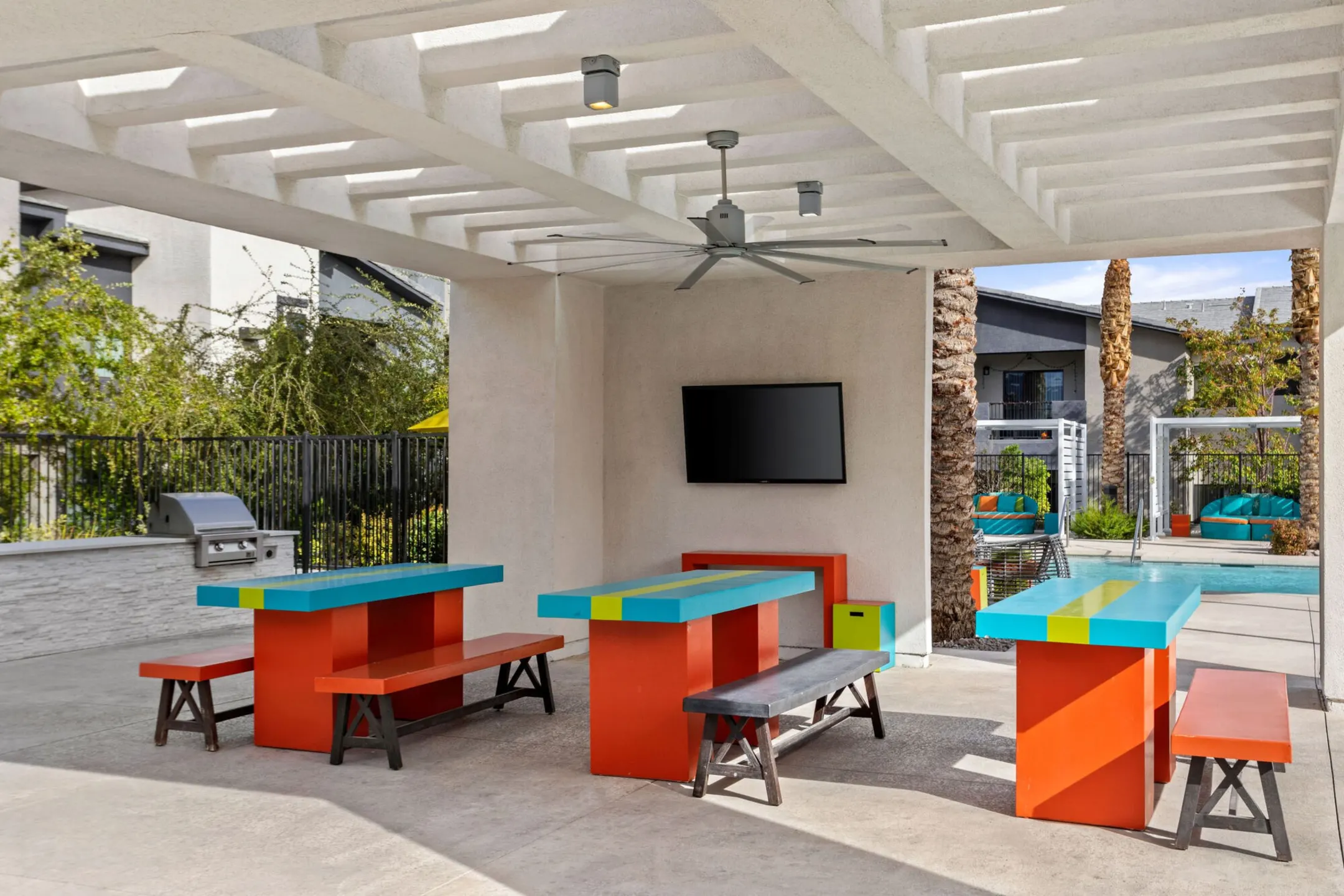 Patio / Deck - 2One5 Apartment Homes - Las Vegas, NV