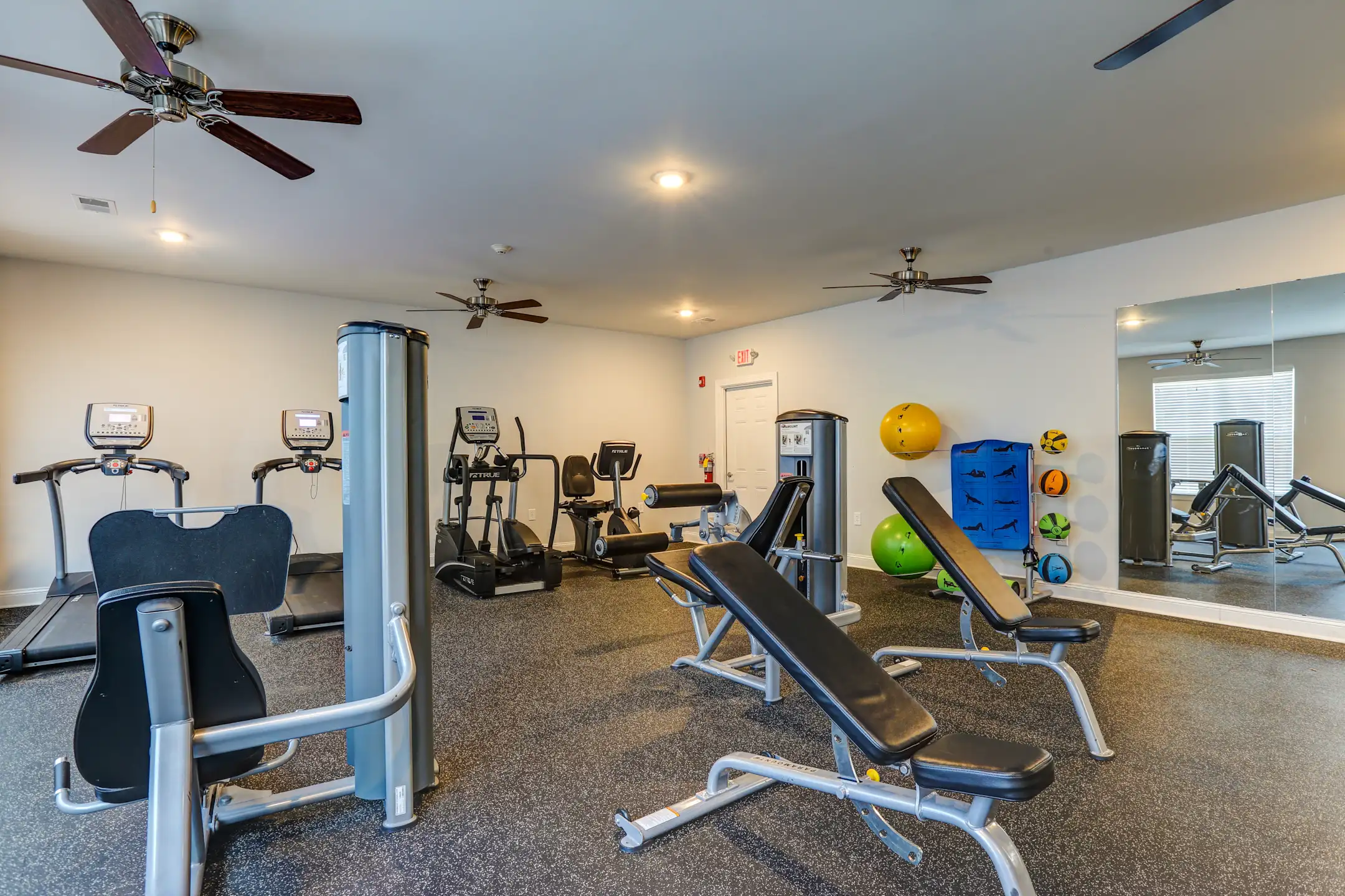 Fitness Weight Room - Assembly Apartments - Greenville, SC
