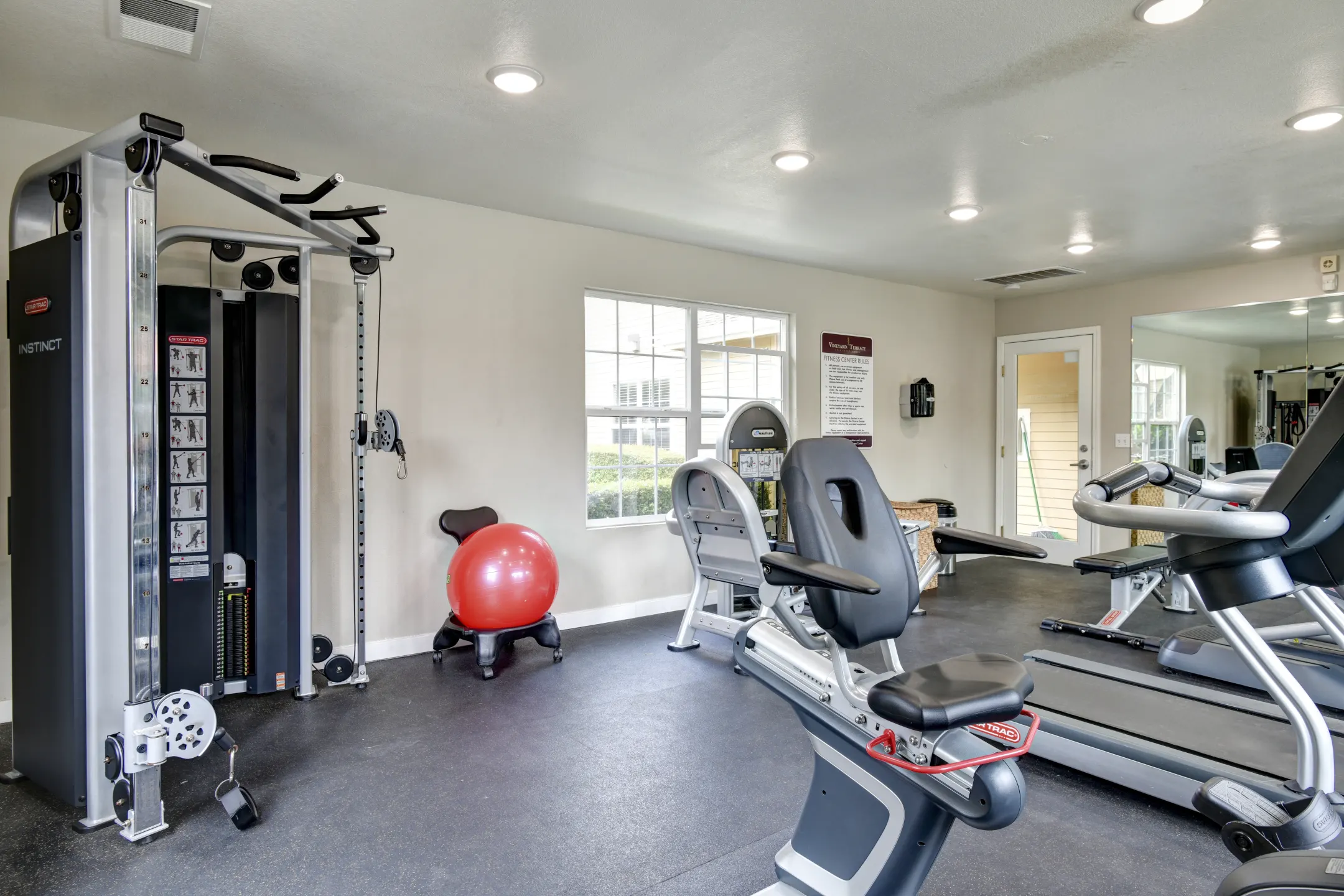 Fitness Weight Room - Vineyard Terrace - Napa, CA