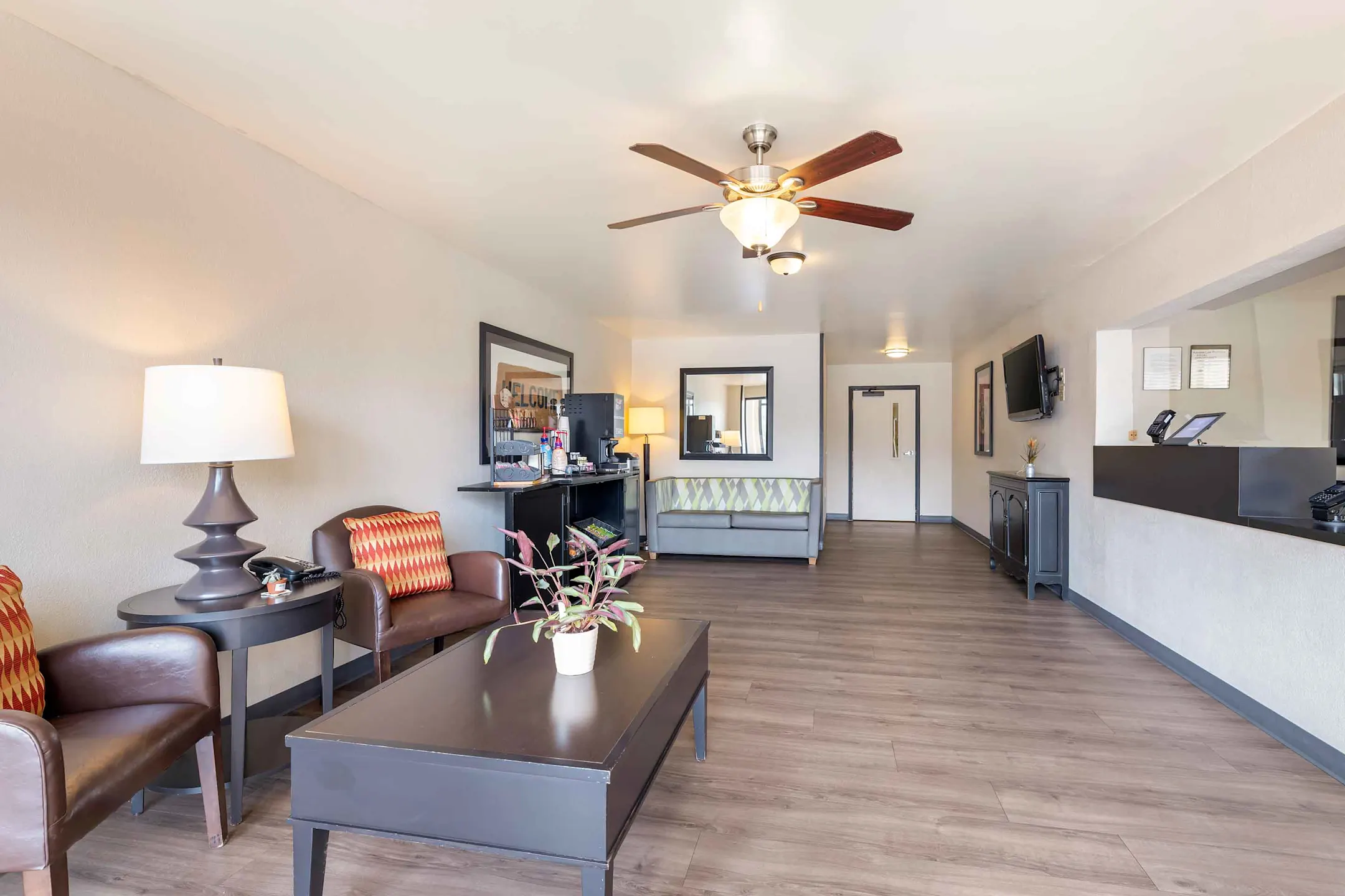 Living Room - Furnished Studio - Wichita - East - Wichita, KS