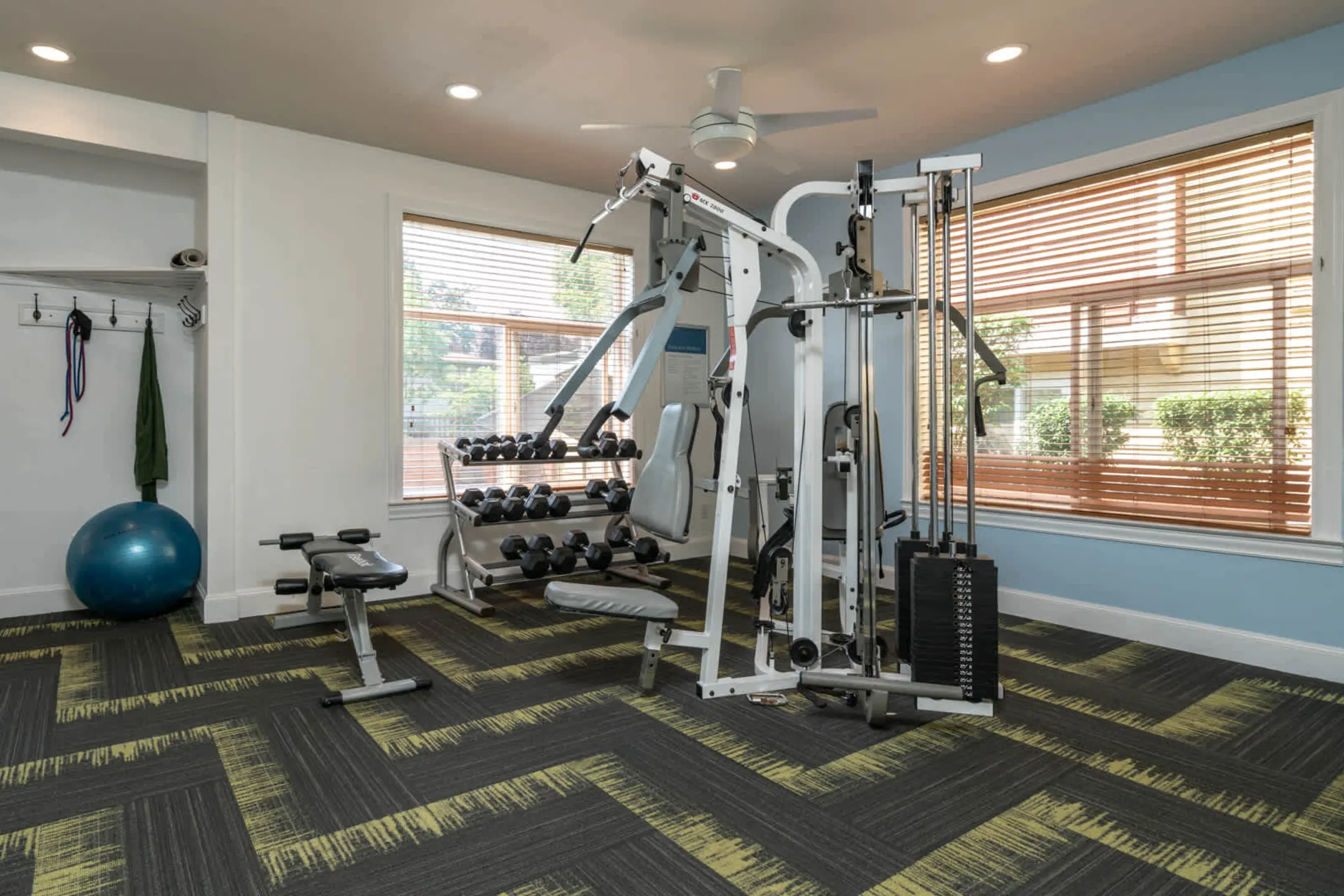 Fitness Weight Room - Chelsea Square - Redmond, WA