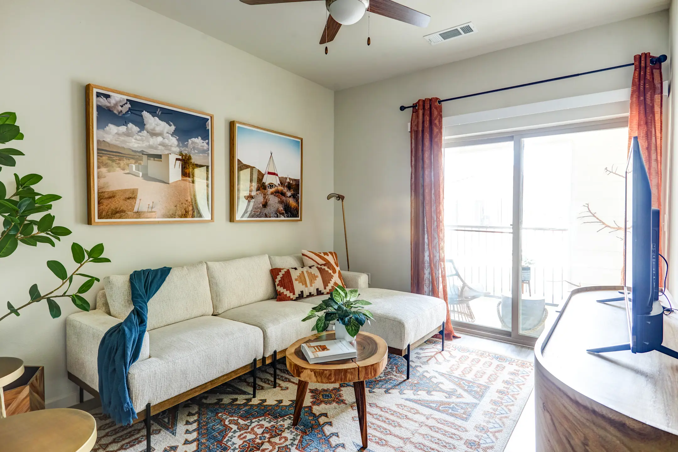Living Room - Delco Flats - Austin, TX