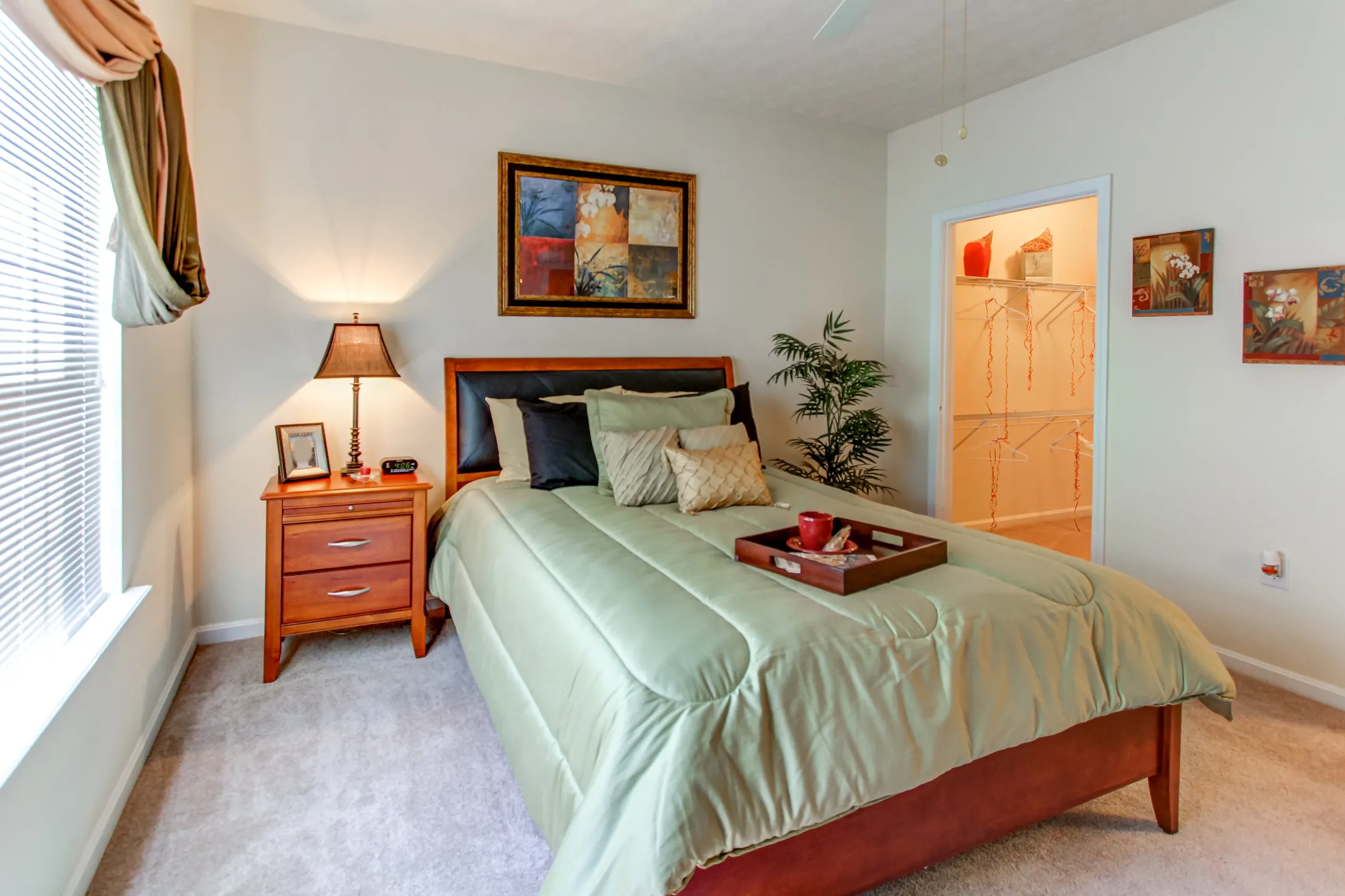 Bedroom - Blankenbaker Crossings Apartments - Louisville, KY