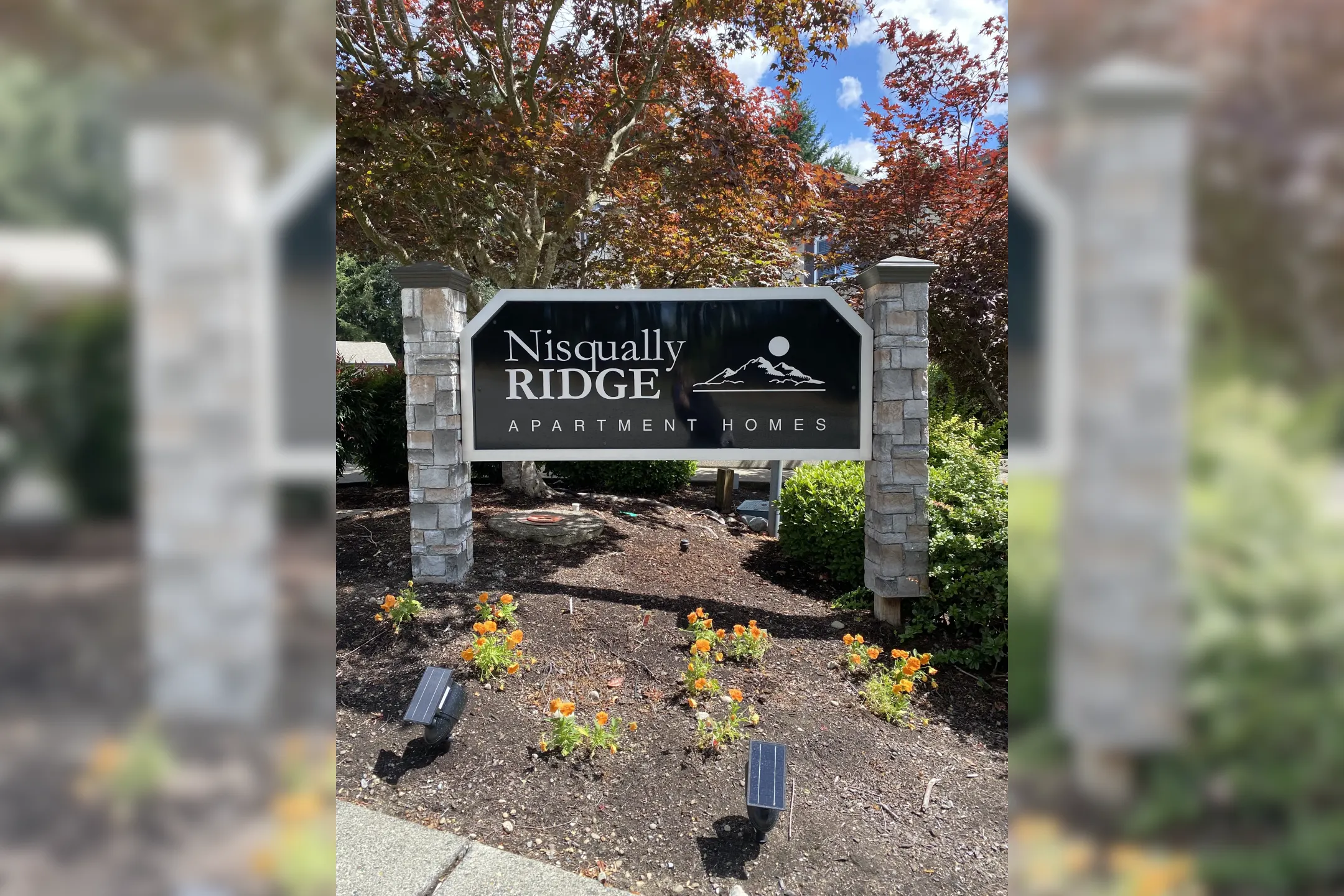 Community Signage - Nisqually Ridge Apartments - Lacey, WA