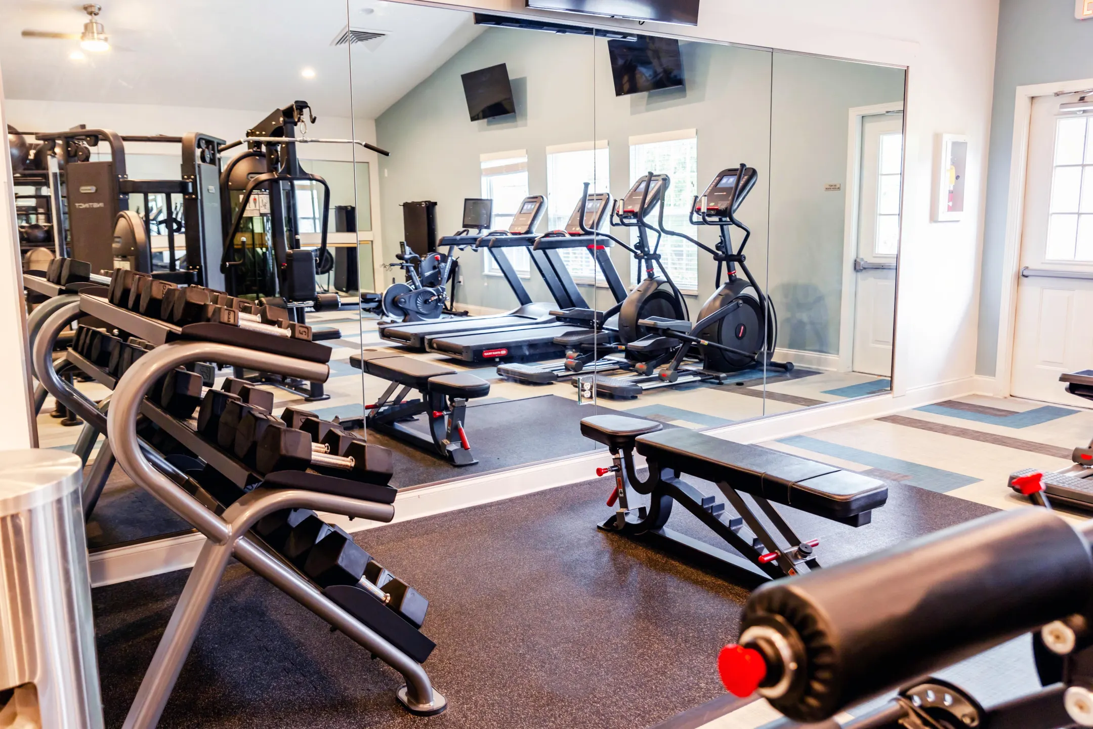 Fitness Weight Room - Heron Springs Apartments - Stow, OH