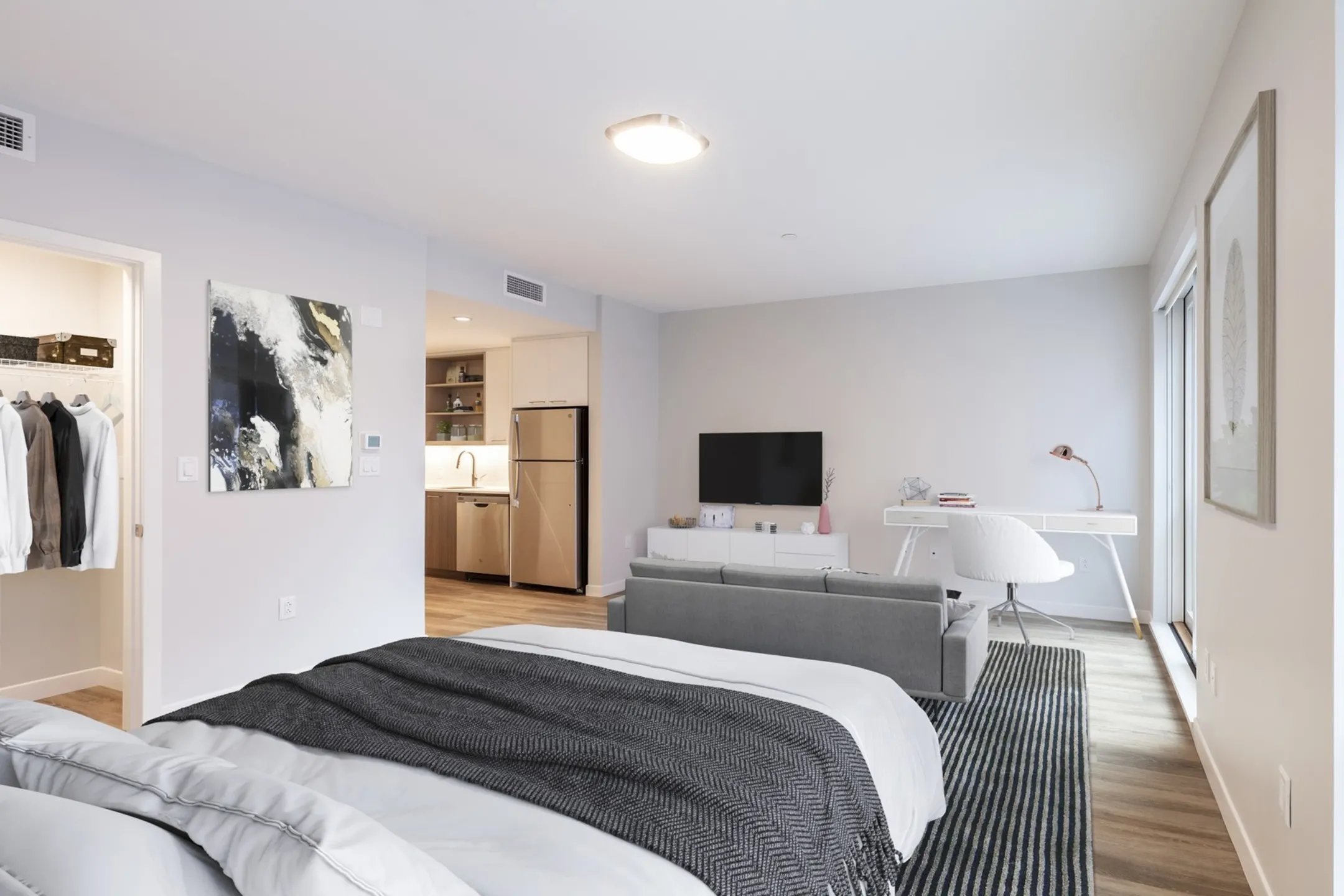 Bedroom - Prism Apartments - Cambridge, MA