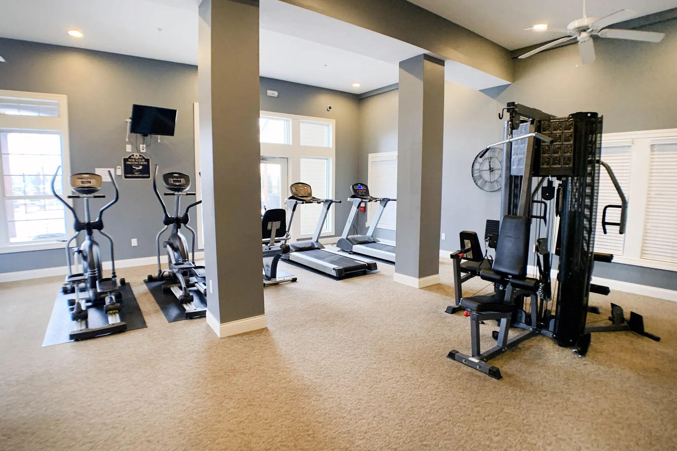 Fitness Weight Room - The Residences At Liberty Crossing - Columbus, OH