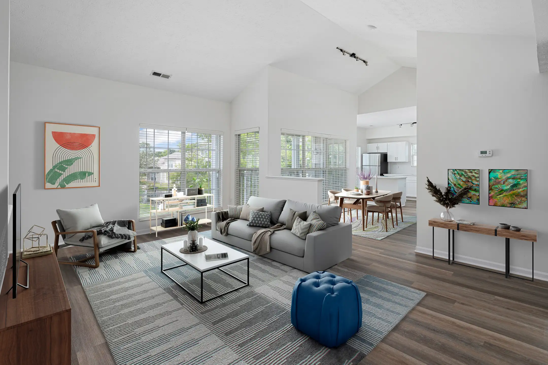 Living Room - The Farms - Columbus, OH