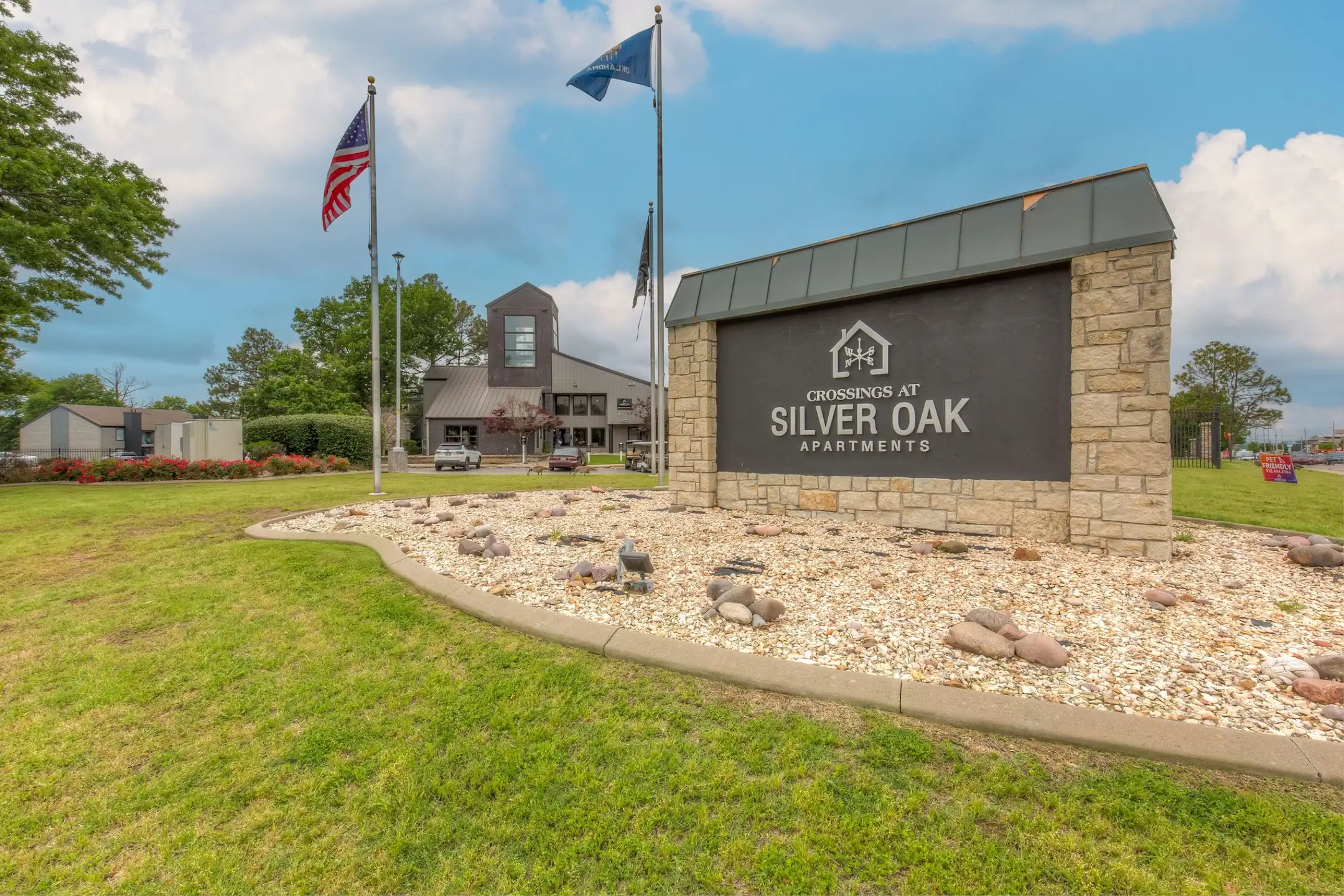 Community Signage - Crossings at Silver Oak - Tulsa, OK