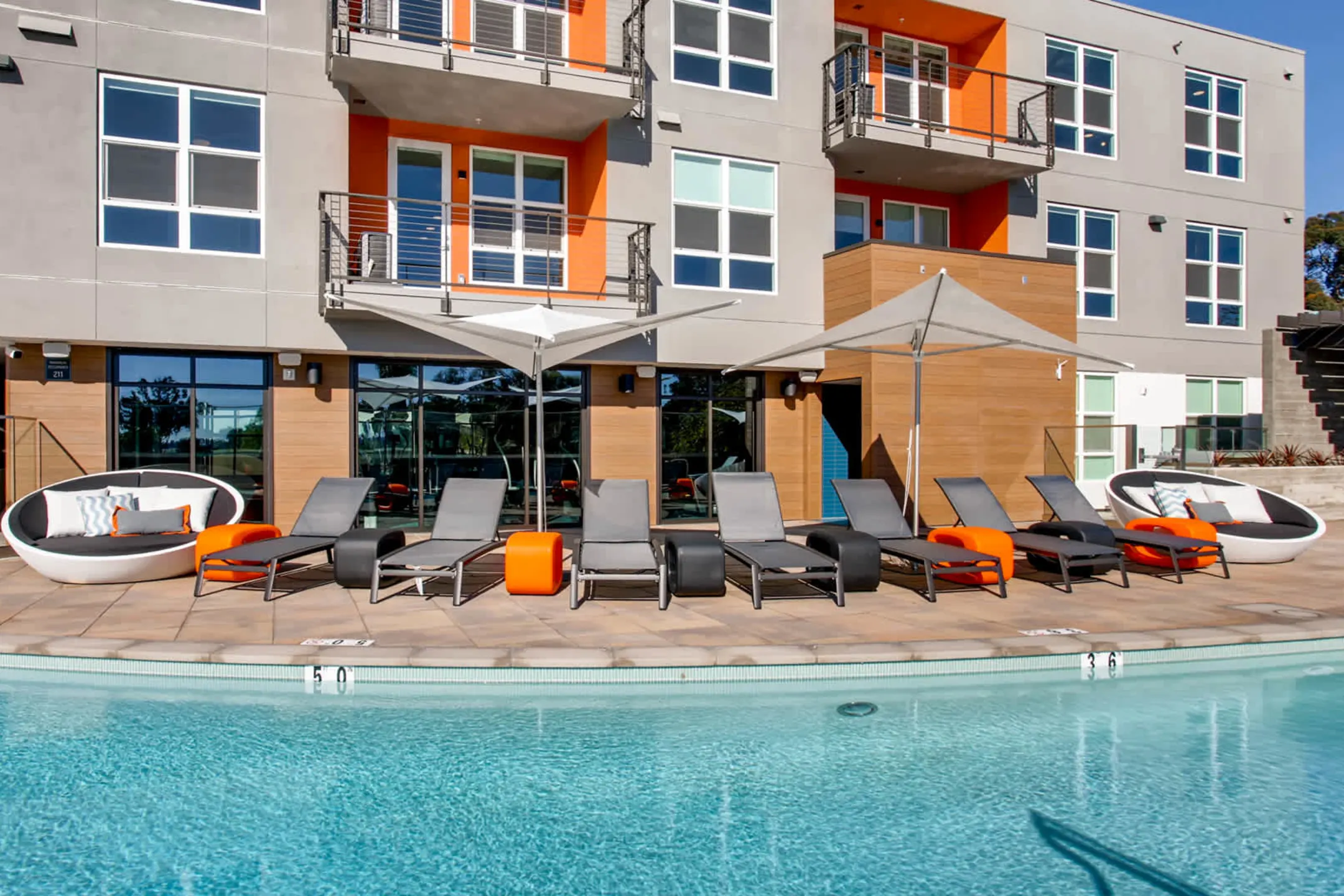 Pool - Mara Pacific Beach Apartments - San Diego, CA