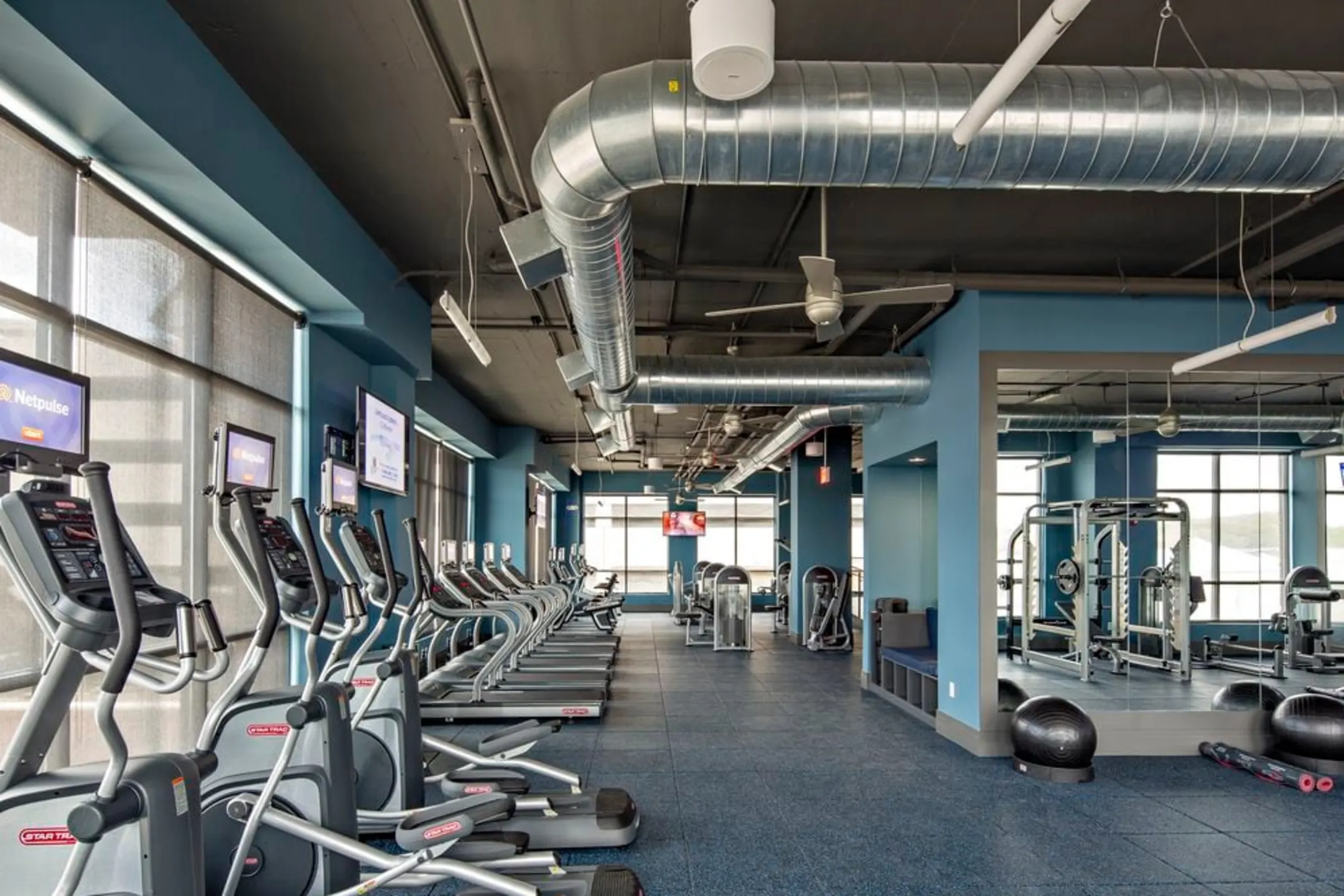 Fitness Weight Room - Avalon Hackensack At Riverside - Hackensack, NJ