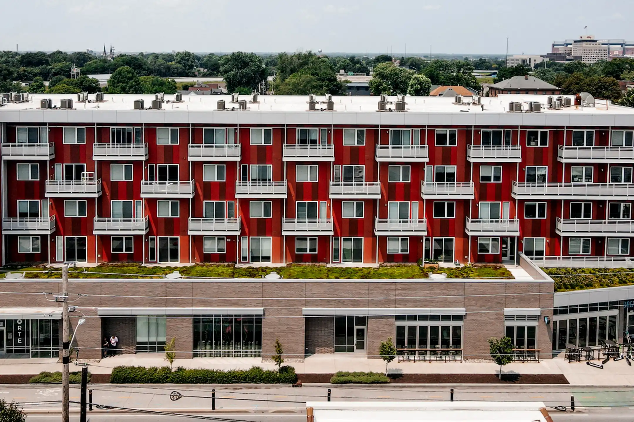 Forte Apartments Downtown Indianapolis Fountain Square Apartments