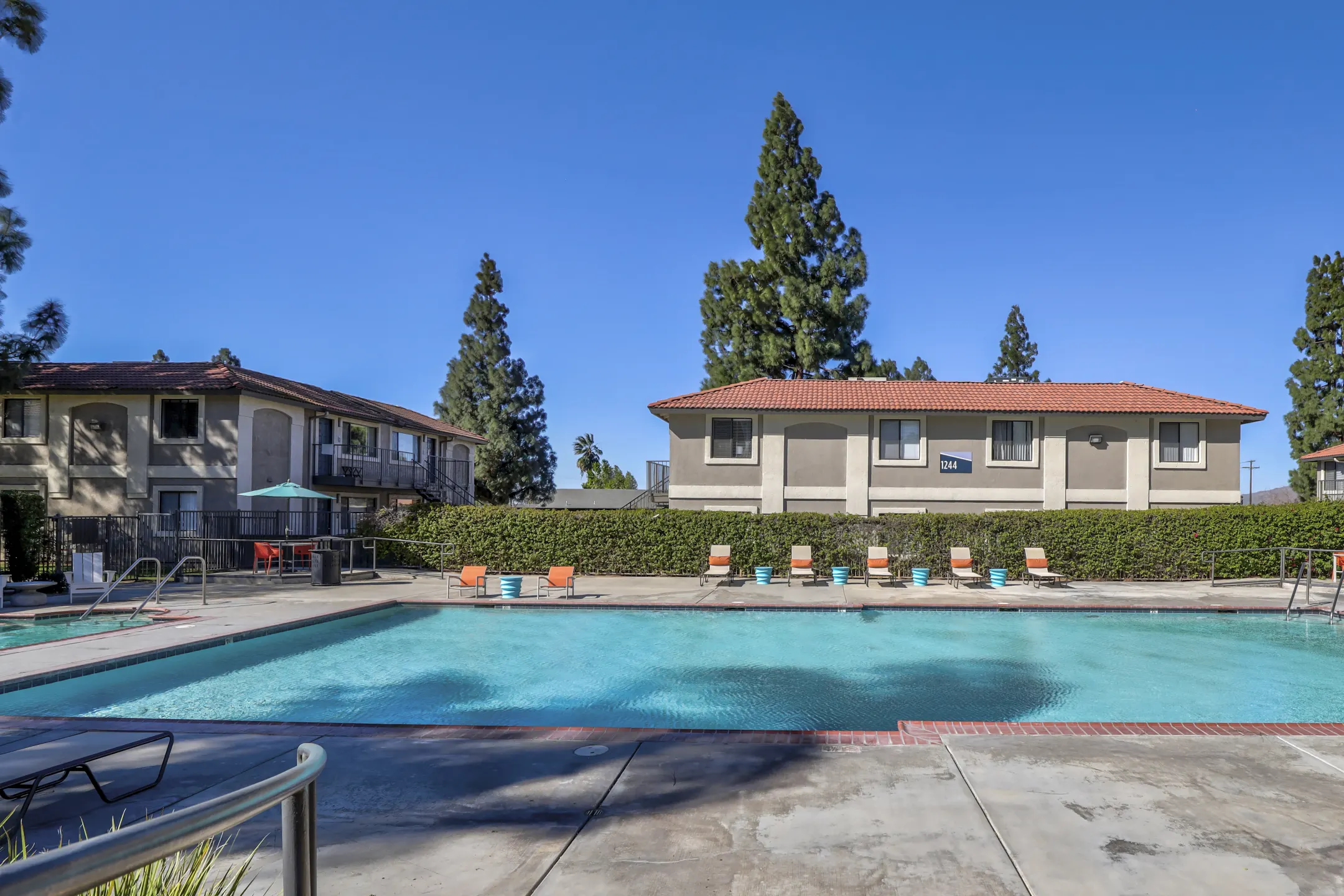 Pool - Berkdale Apartments - Riverside, CA