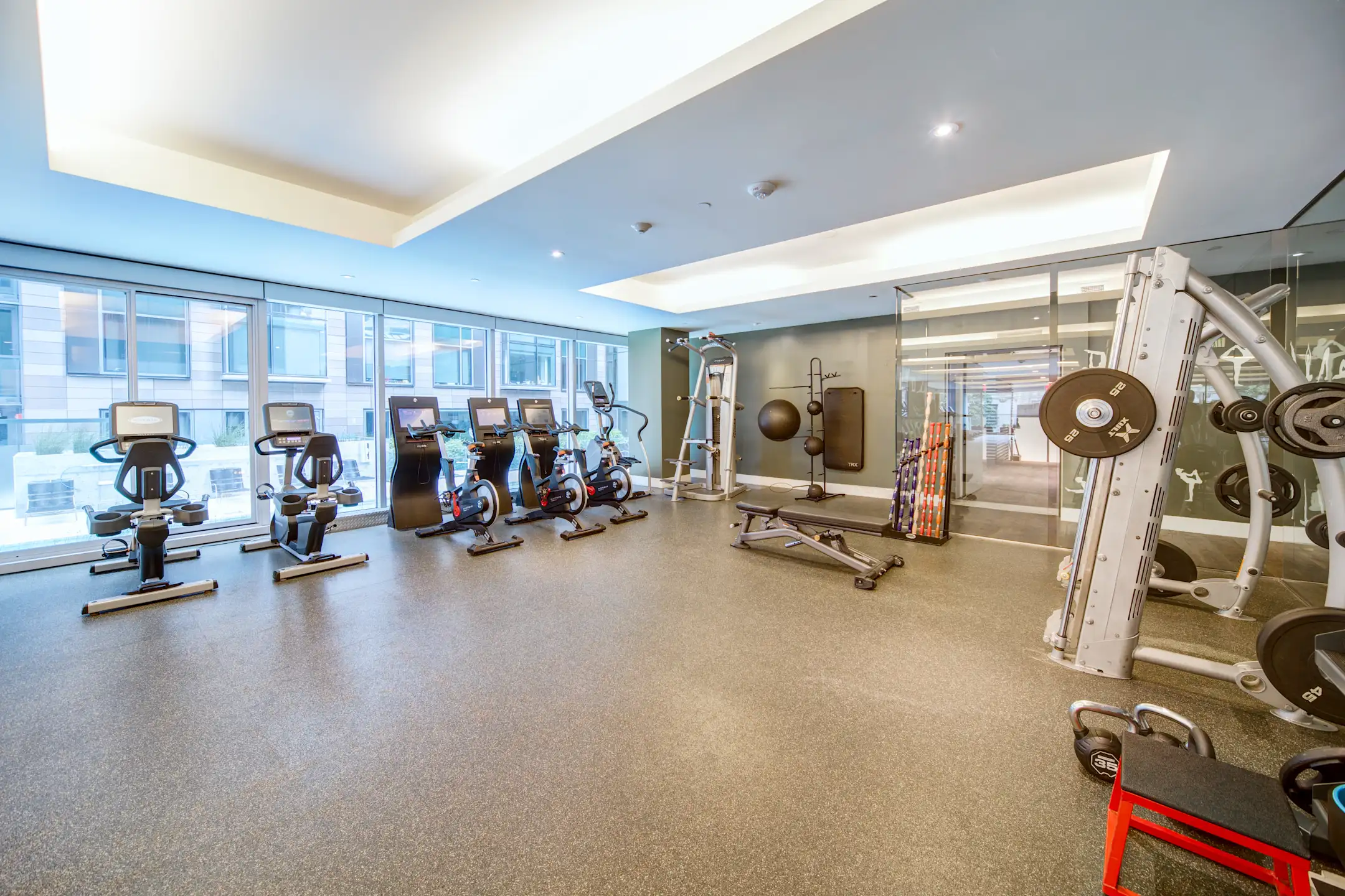 Fitness Weight Room - 150 Van Ness - San Francisco, CA