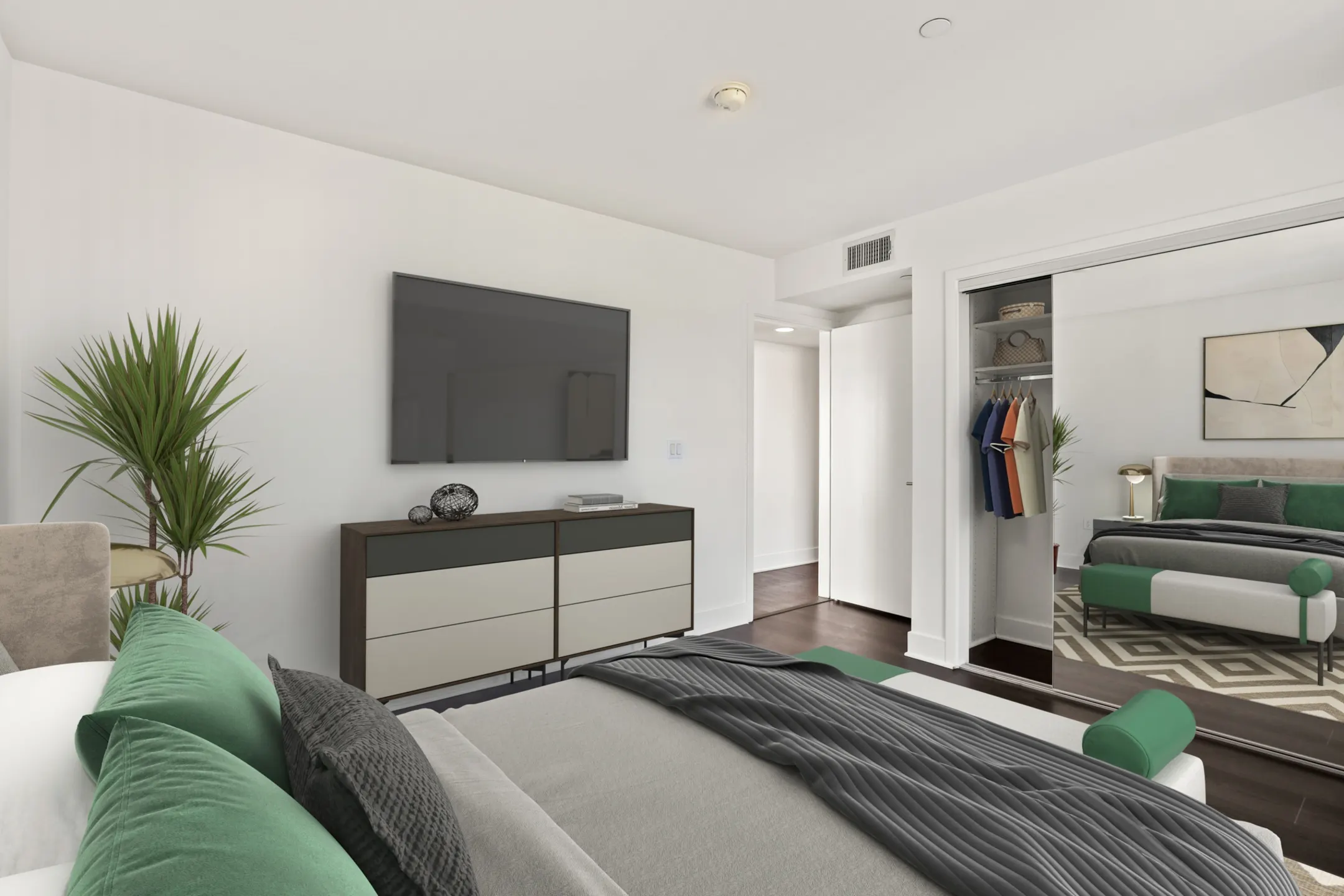 Bedroom - Western Lux Apartments - Los Angeles, CA