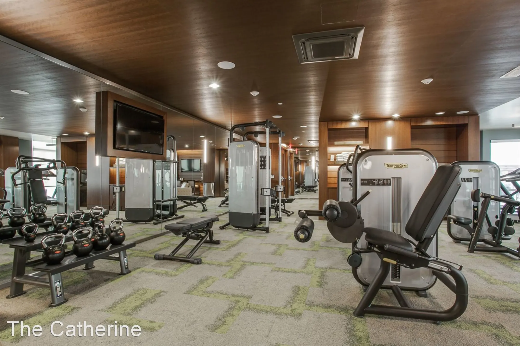 Fitness Weight Room - The Catherine - Austin, TX