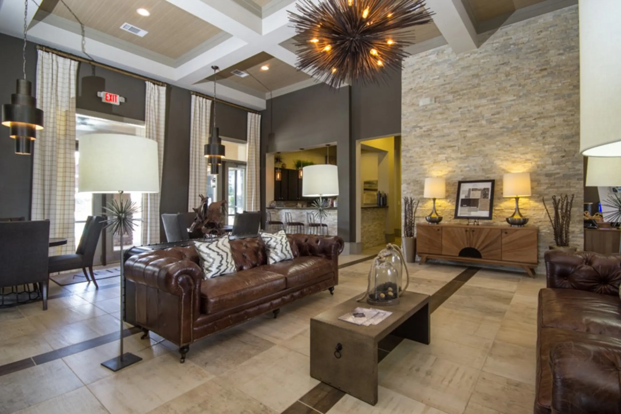 Living Room - Atria Apartments - Tulsa, OK