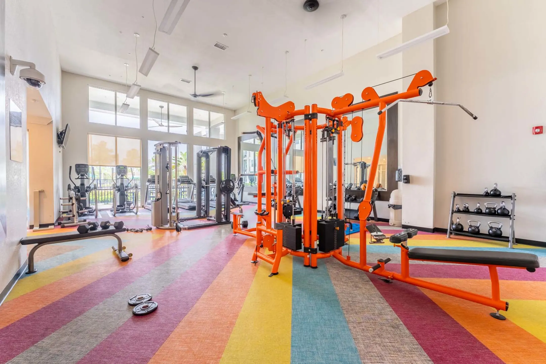 Fitness Weight Room - Linden On The GreeneWay - Orlando, FL