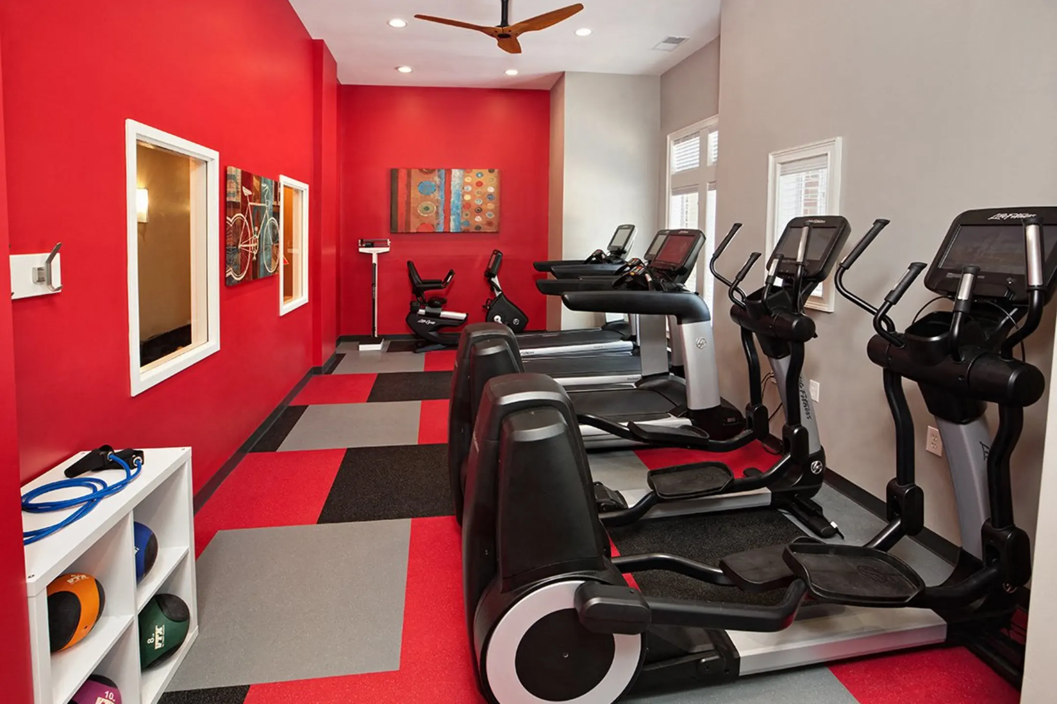 Fitness Weight Room - Bexley Commons At Rosedale - Huntersville, NC