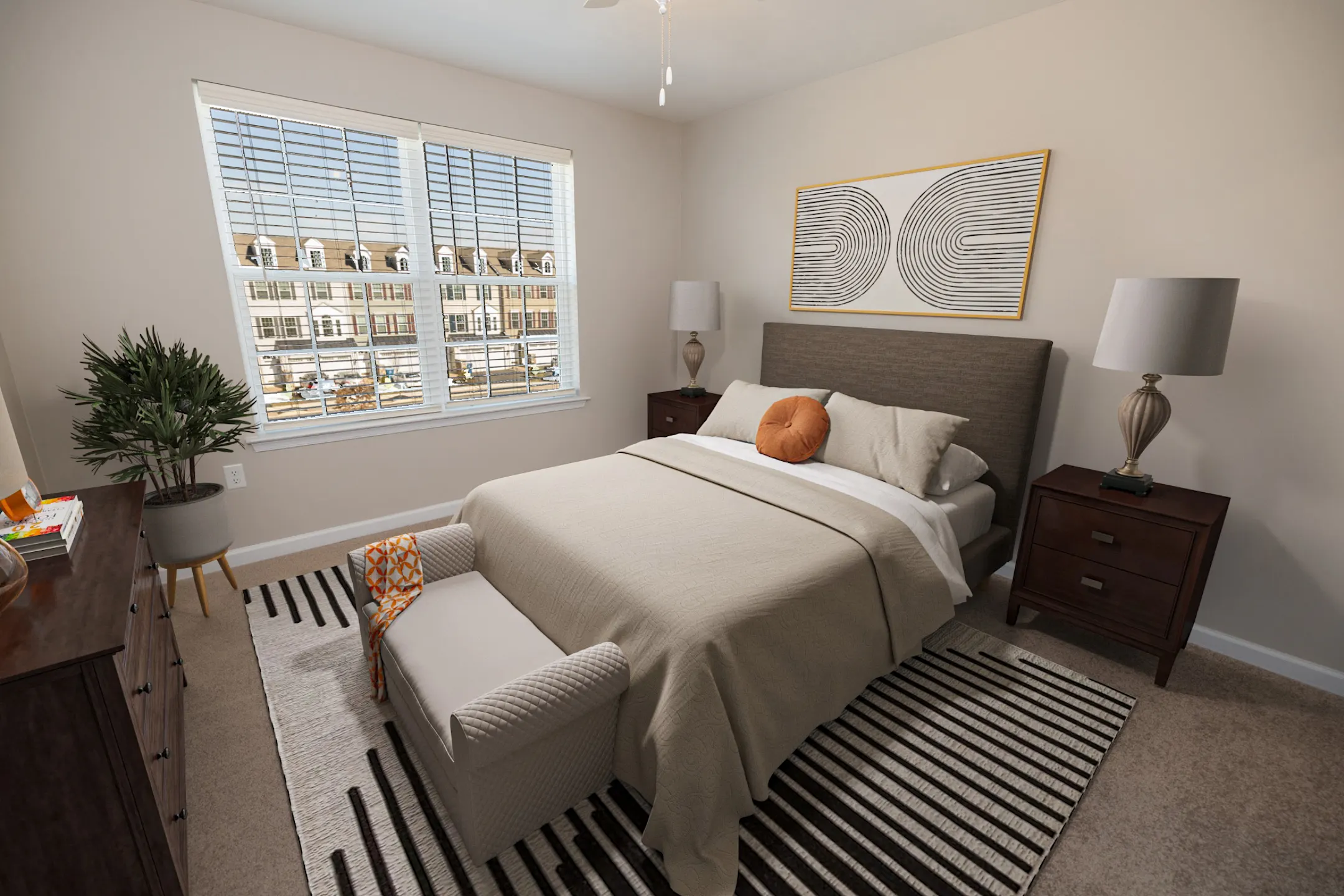 Bedroom - Meridian Crossing Condo-Style Apartments - Bear, DE