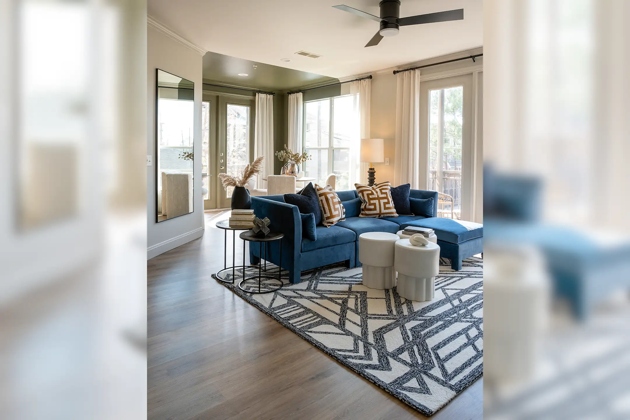 Living Room - La Maison River Oaks - Houston, TX