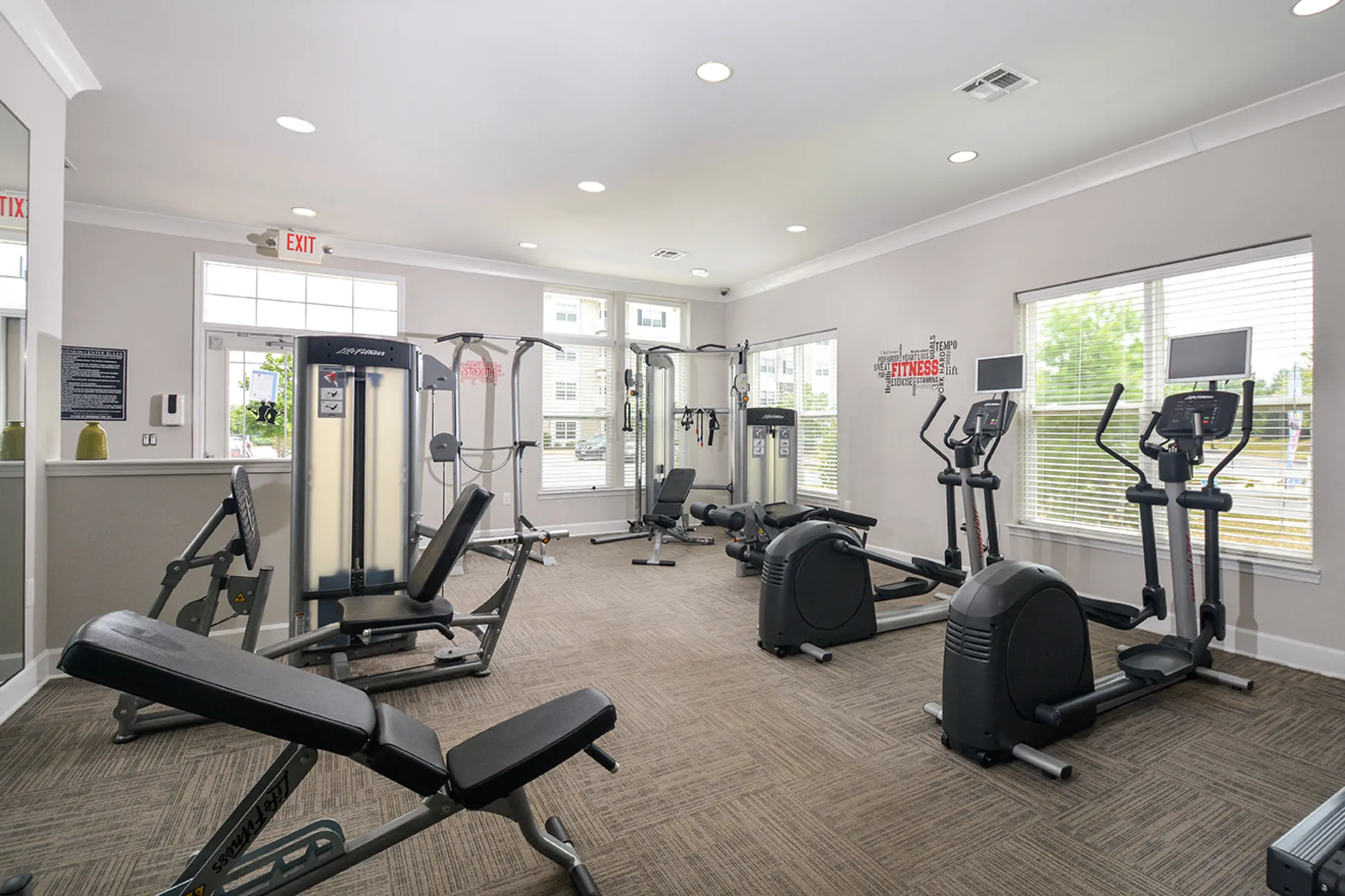 Fitness Weight Room - The Park at Walnut Ridge - Frederick, MD