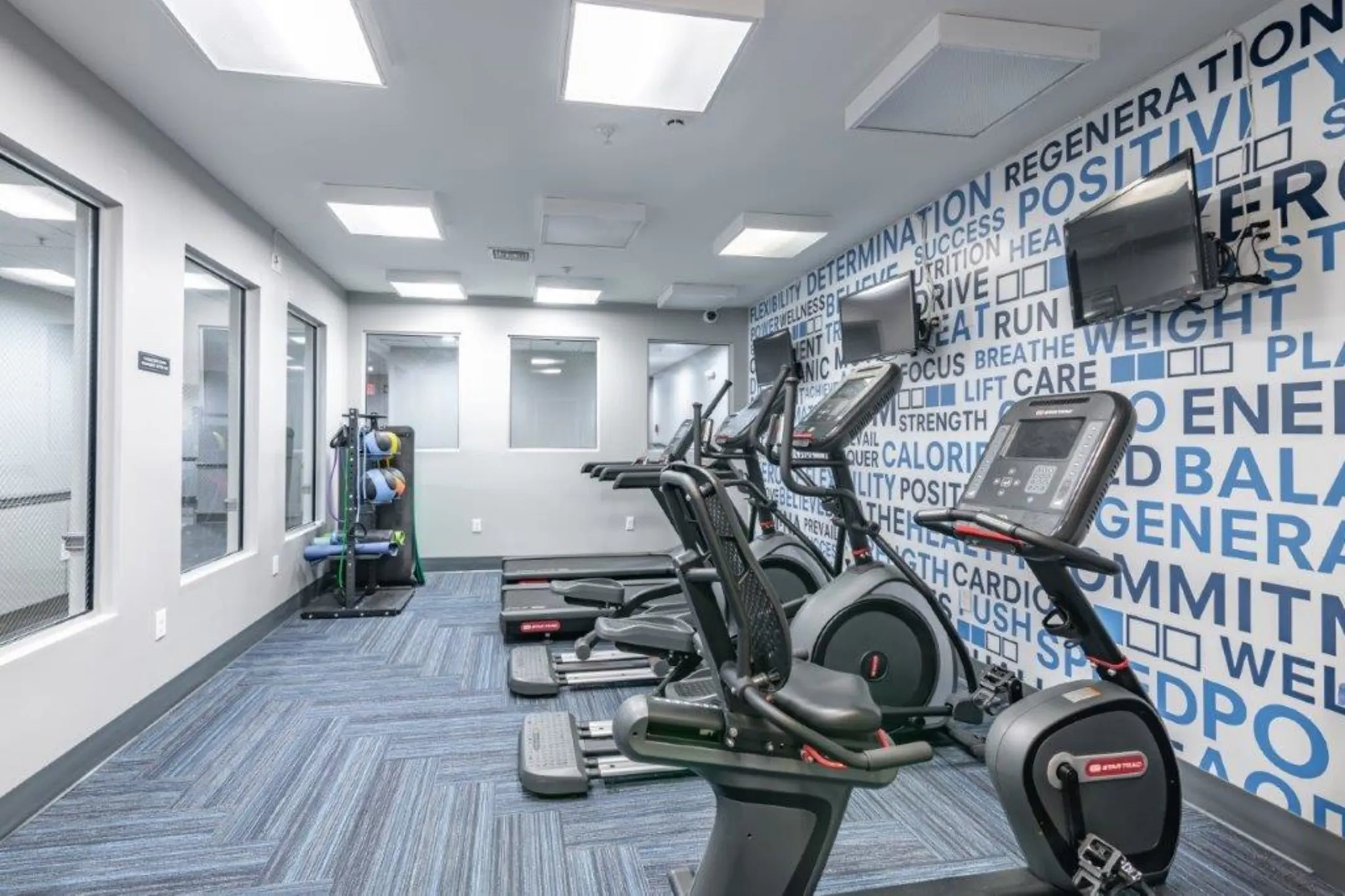 Fitness Weight Room - Cranford Crossing Apartment Homes - Cranford, NJ