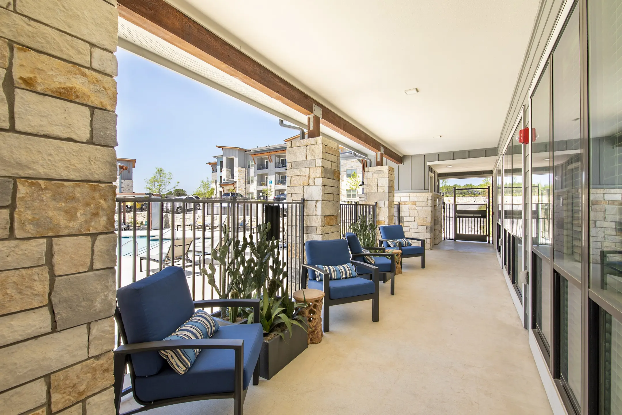 Patio / Deck - The Ridge at Headwaters - Dripping Springs, TX