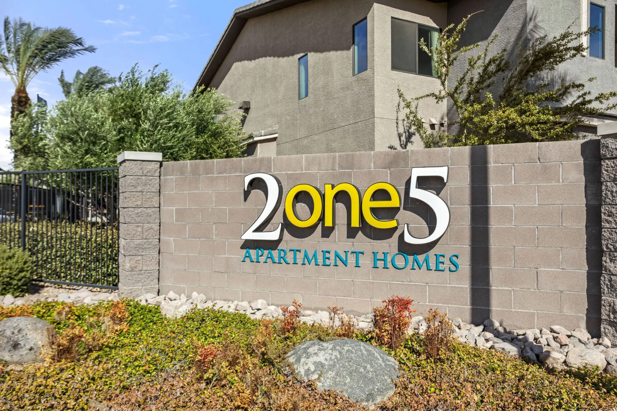 Community Signage - 2One5 Apartment Homes - Las Vegas, NV