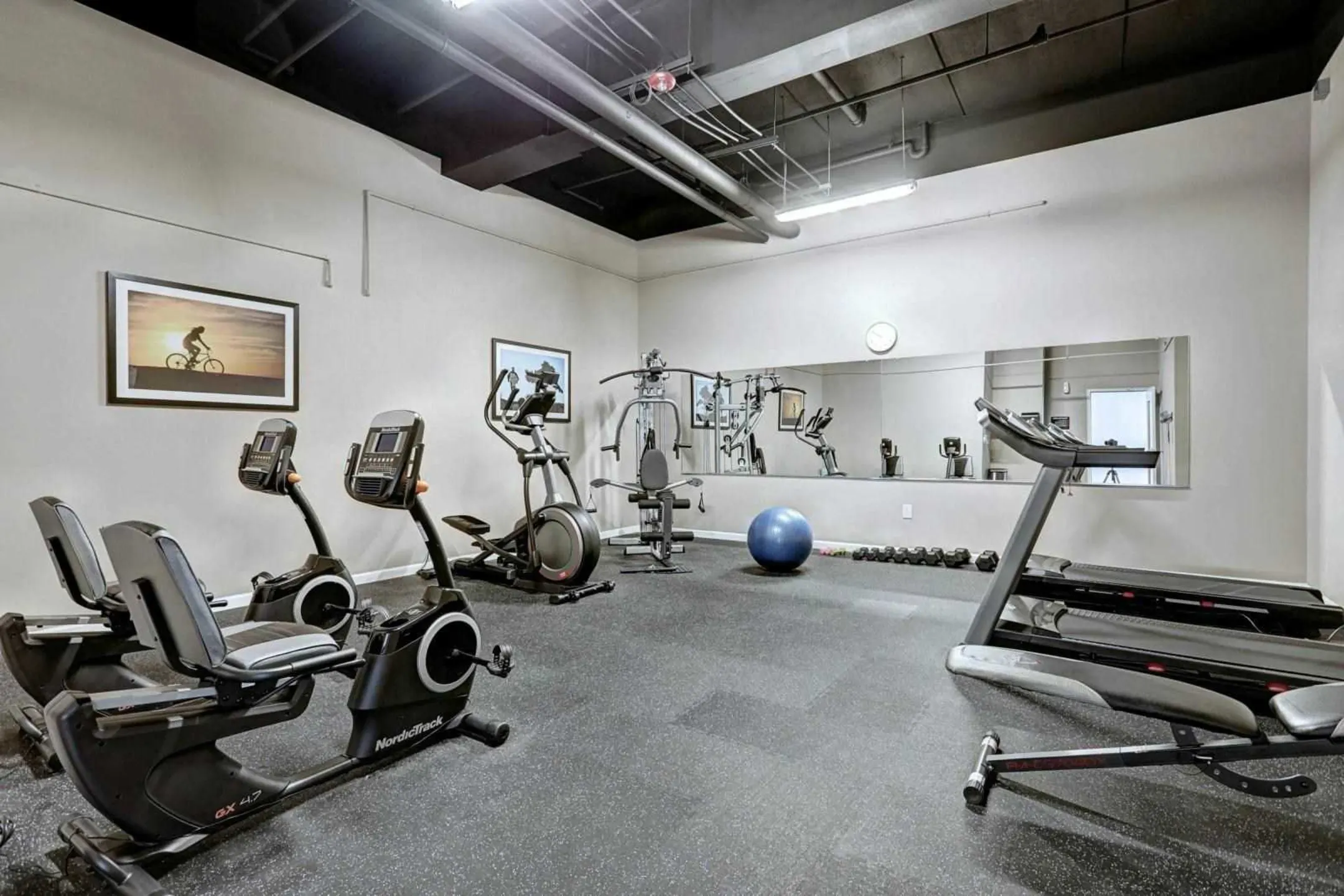 Fitness Weight Room - The Lofts At Worthington - Lancaster, PA