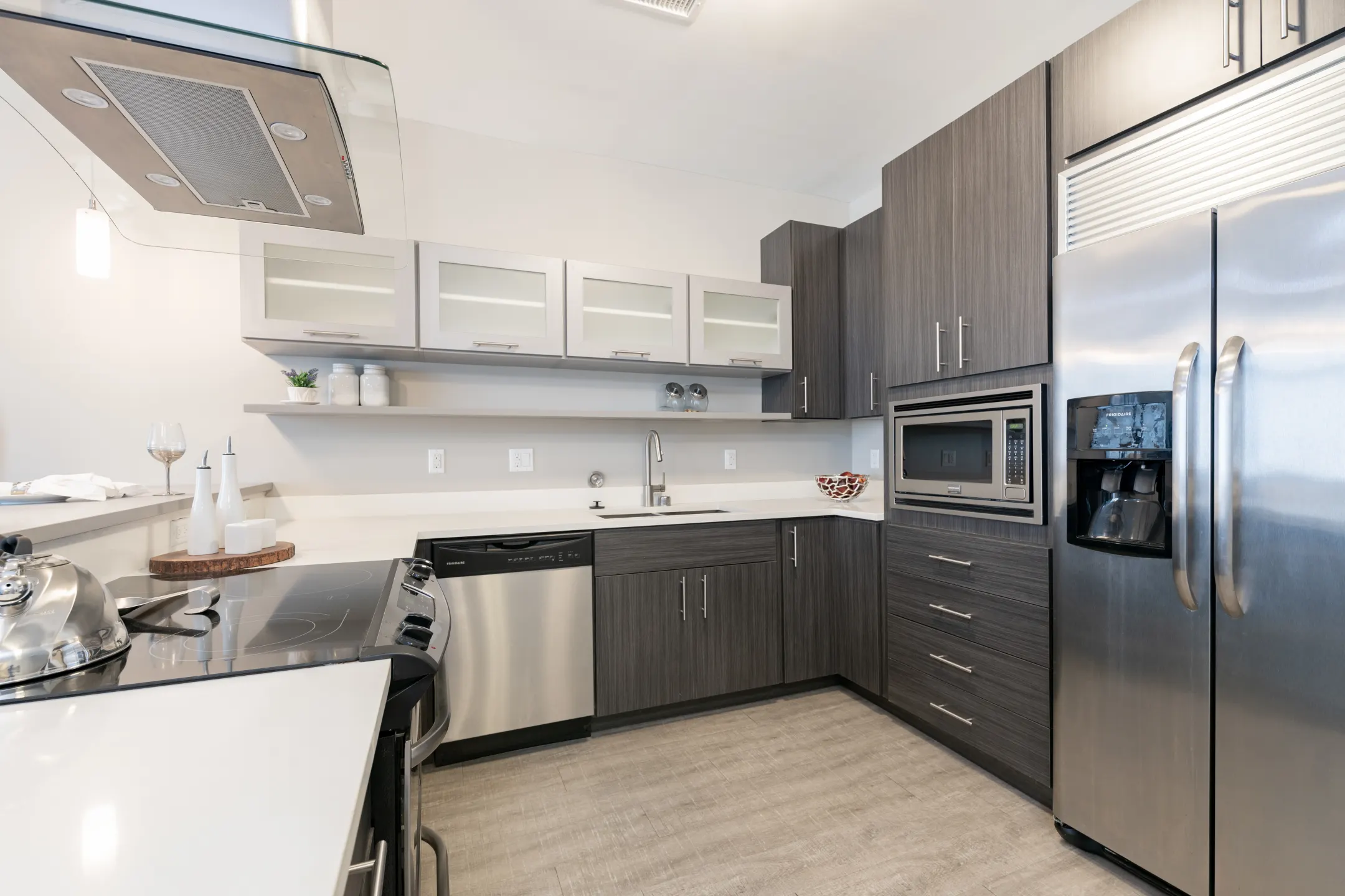 Kitchen - Crocker Park Living Apartments - Westlake, OH
