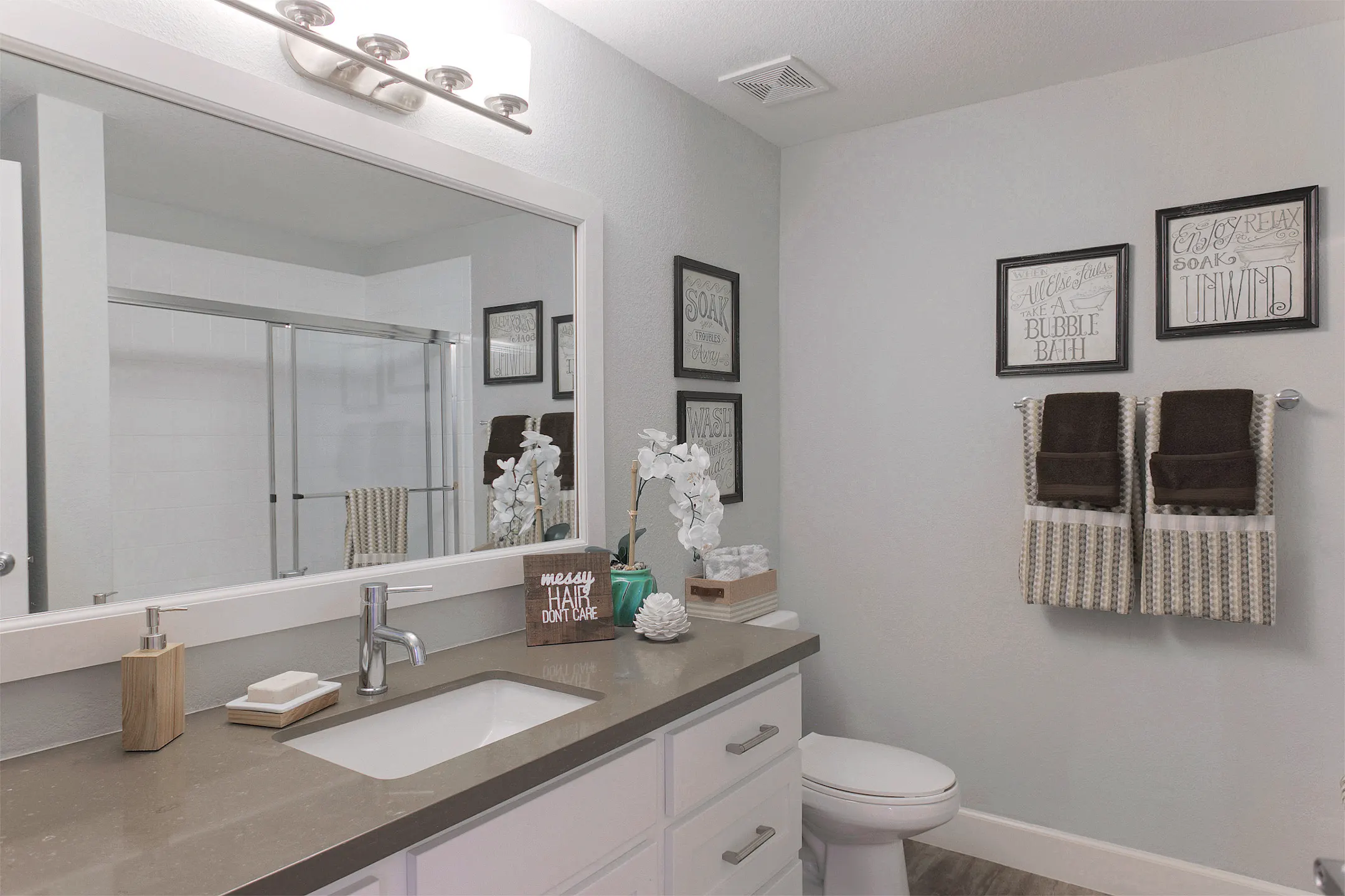 Bathroom - San Melia Apartment Homes - Phoenix, AZ