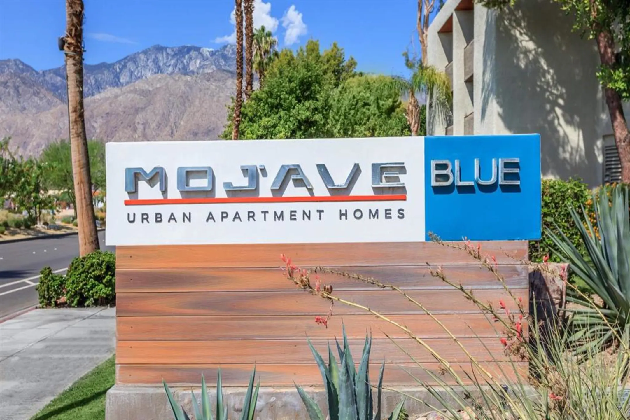 Community Signage - Mojave Blue - Palm Springs, CA