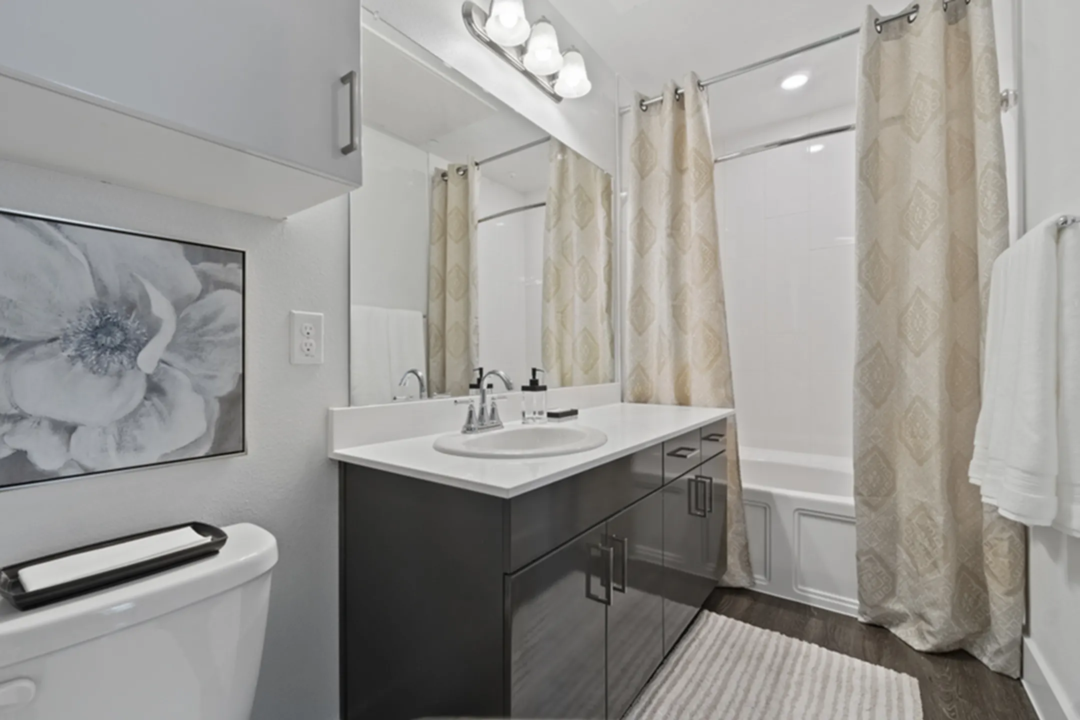 Bathroom - The Luxe at Mercer Crossing - Farmers Branch, TX