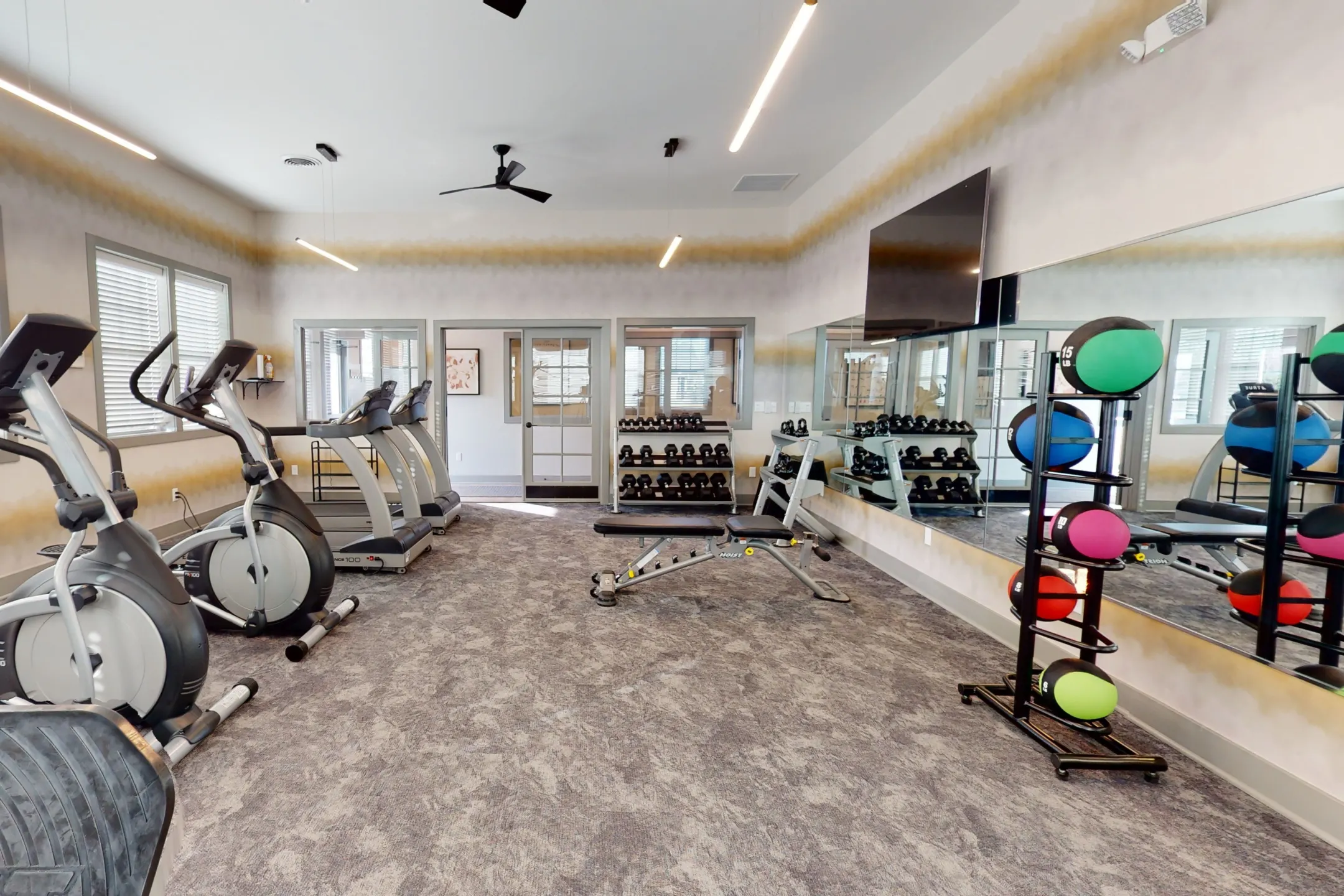 Fitness Weight Room - Insignia Apartments - Clarkston, MI