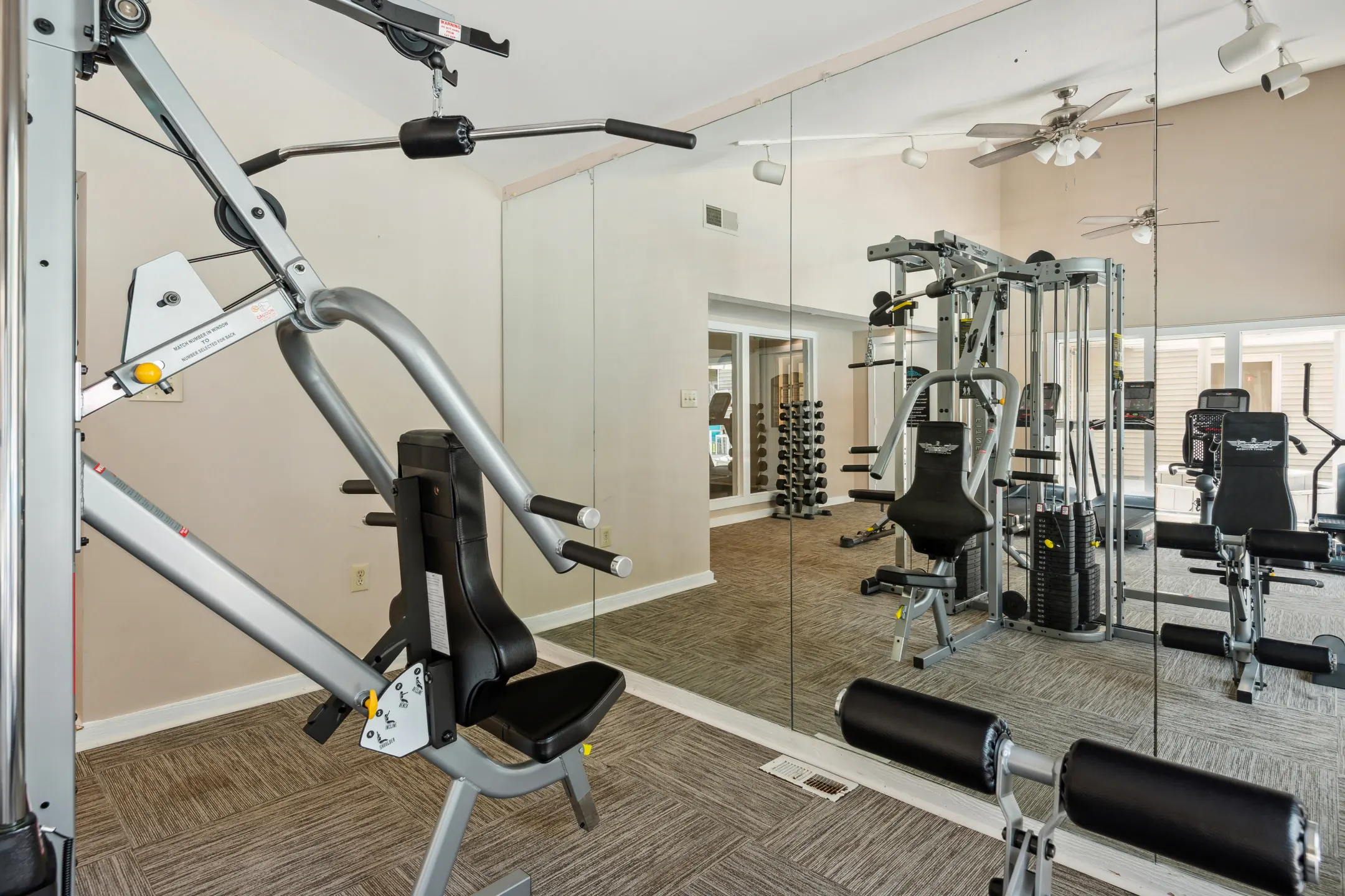 Fitness Weight Room - Devonwood Apartment Homes - Charlotte, NC