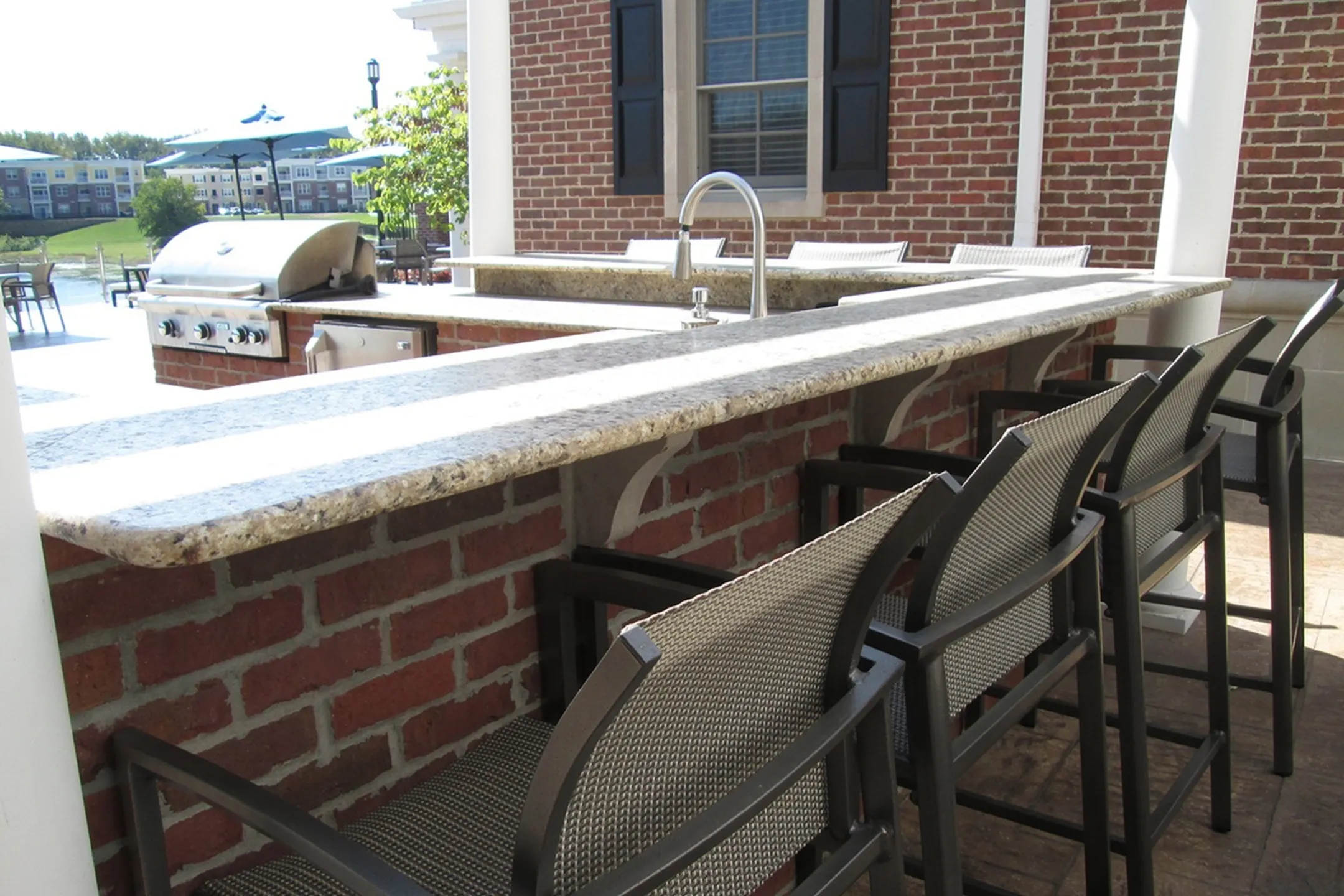 Patio / Deck - Solana Apartments At The Crossing - Indianapolis, IN