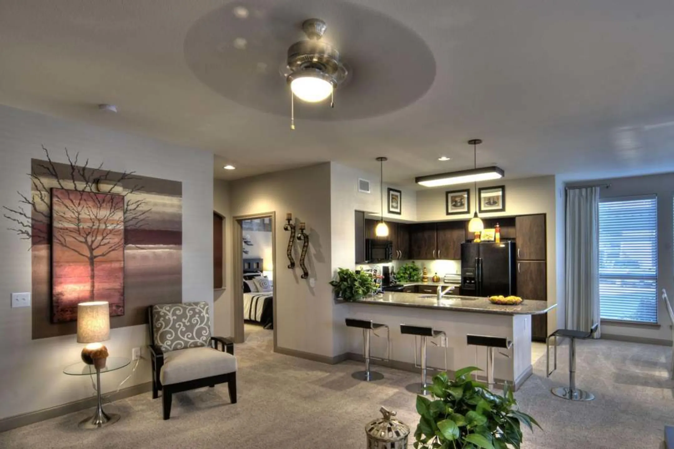 Living Room - 77067 Luxury Properties - Houston, TX