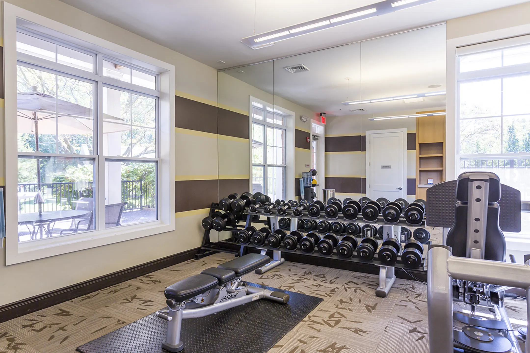 Fitness Weight Room - The Reserve at Riverdale - Riverdale, NJ