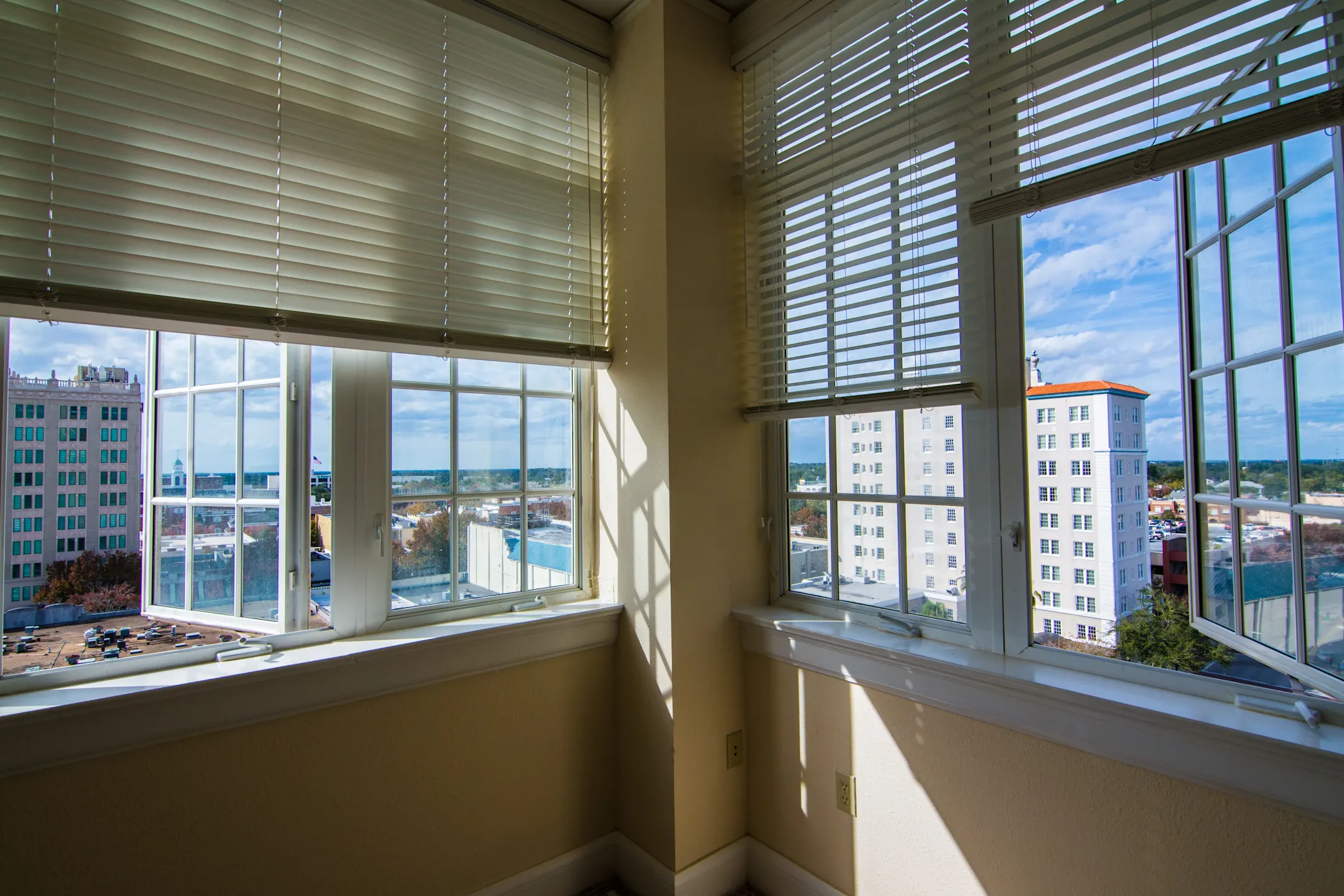 Living Room - Lake Mirror Tower Apartments - Lakeland, FL