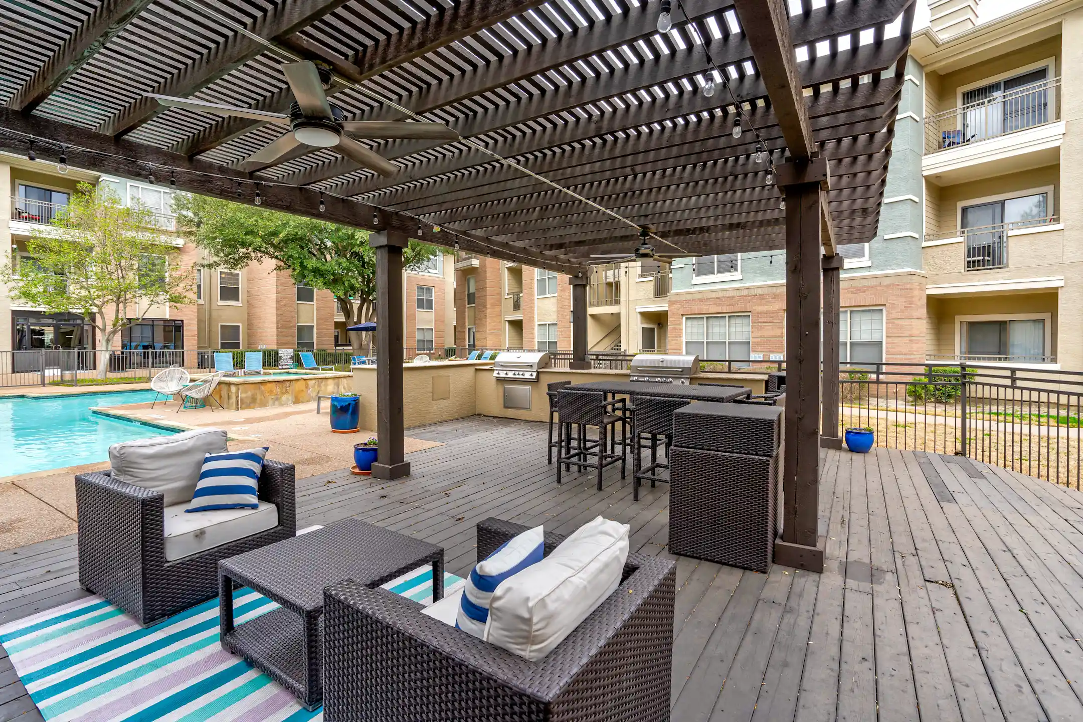 Patio / Deck - Metropolitan at Cityplace - Dallas, TX