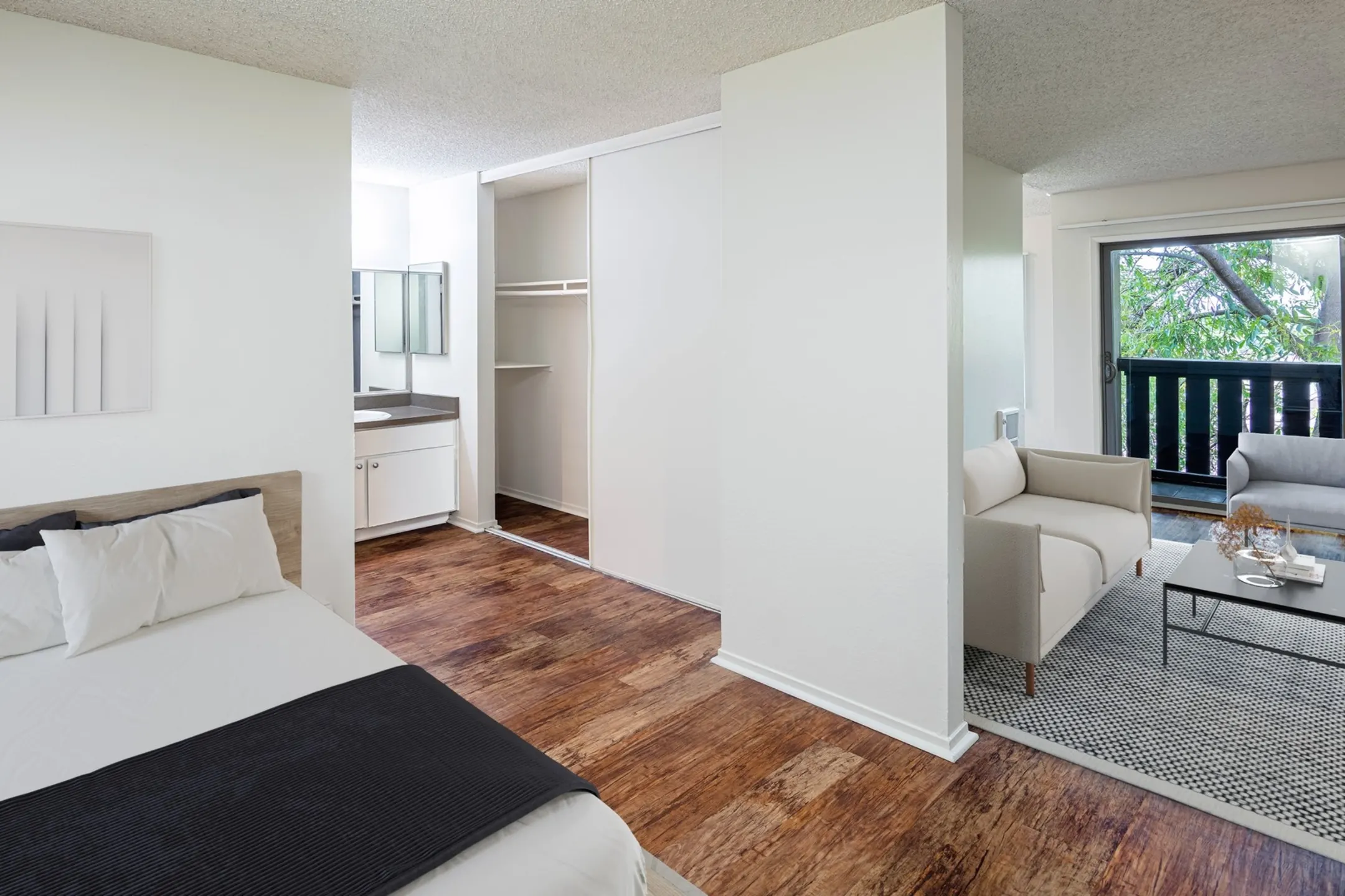 Bedroom - Laurel Crossing Apartments Homes - San Mateo, CA