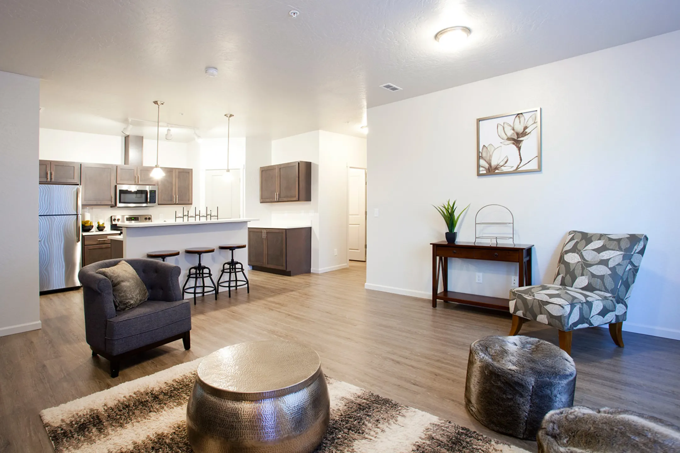 Living Room - Legacy Villas Apartments - Liberty Lake, WA