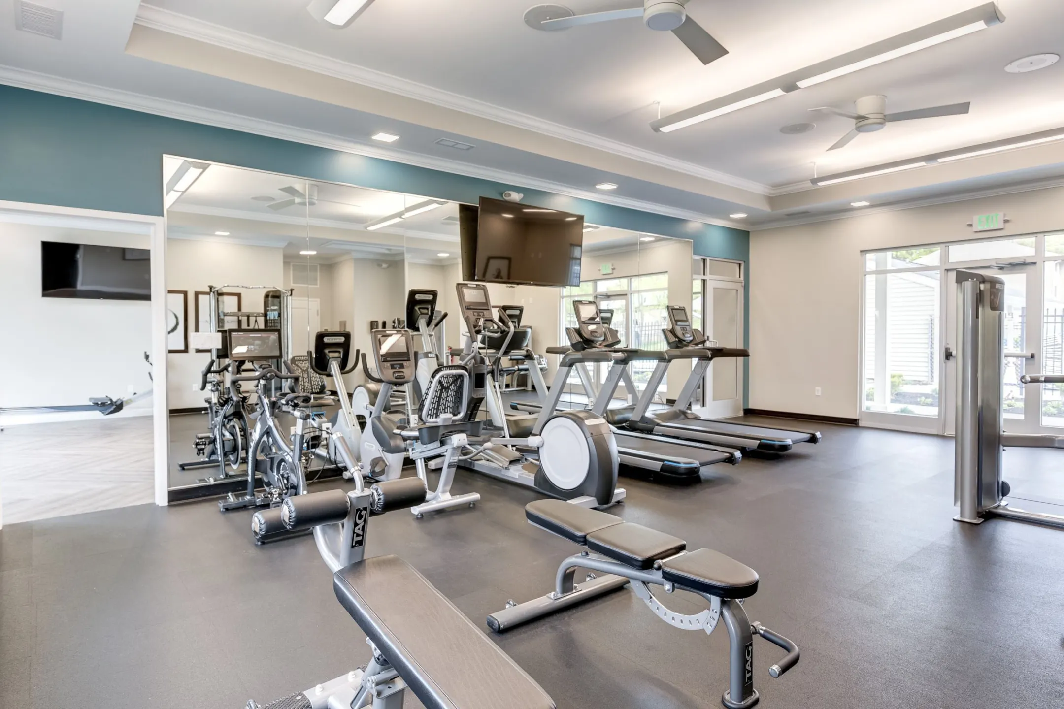 Fitness Weight Room - Satyr Hill Apartments - Parkville, MD