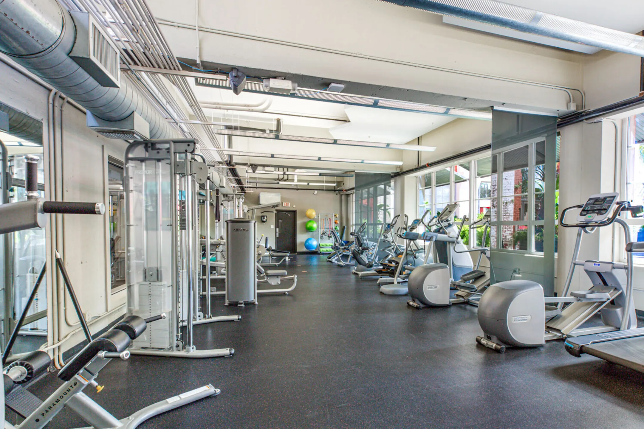 Fitness Weight Room - American Can Apartments - New Orleans, LA