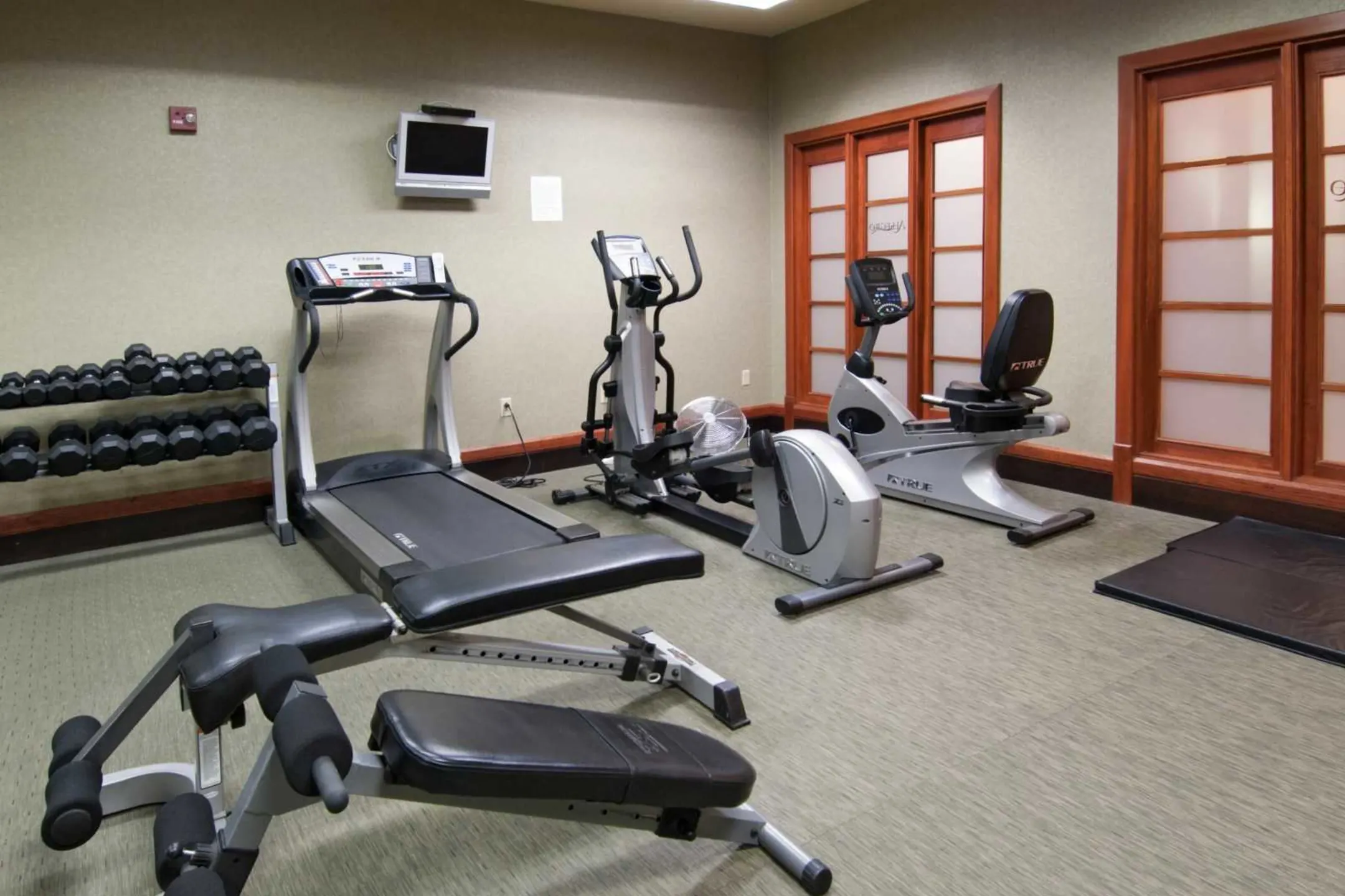 Fitness Weight Room - The Residences at the Boulevard - Saint Louis, MO