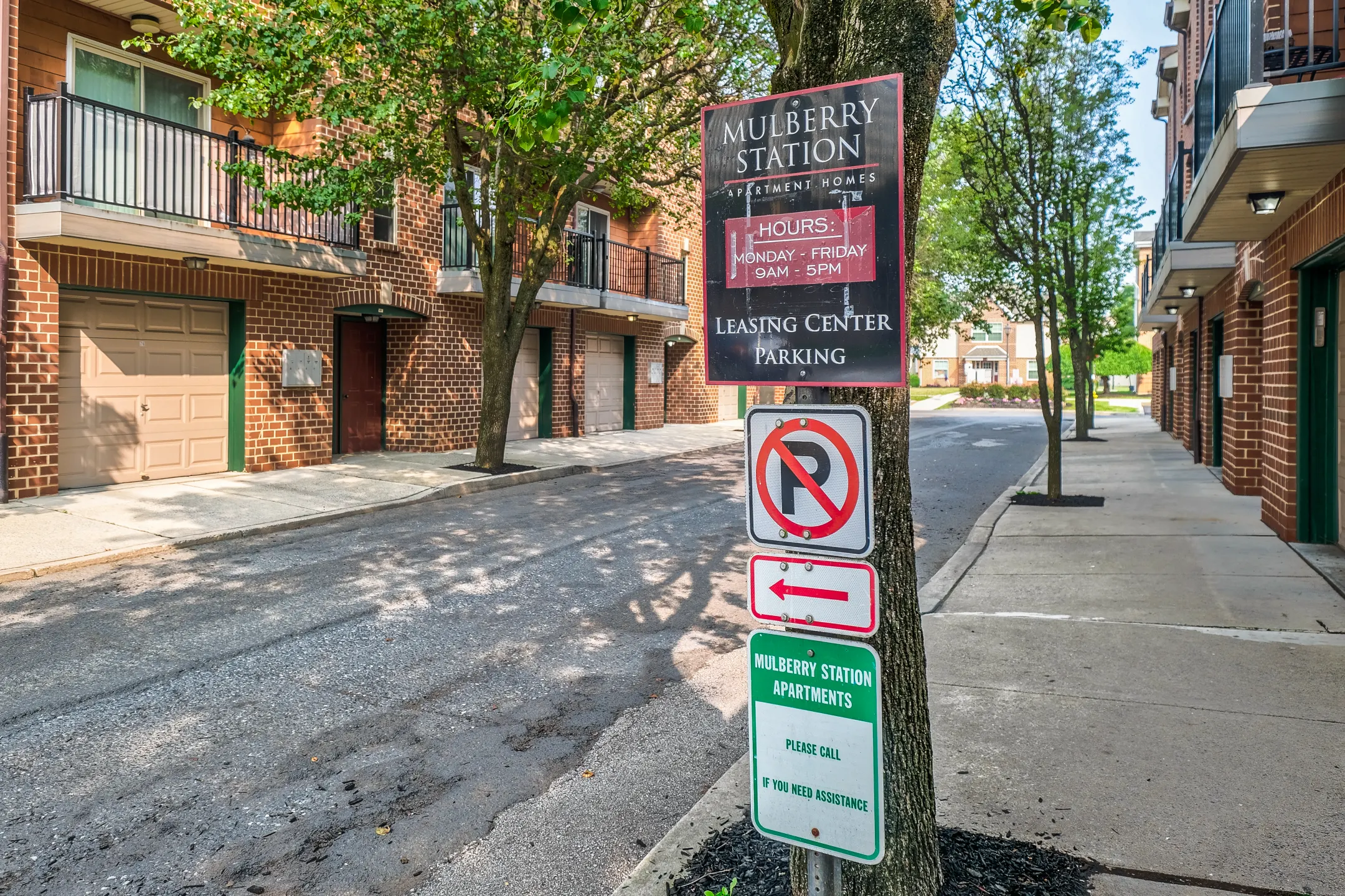 Community Signage - Mulberry Station Apartments - Harrisburg, PA