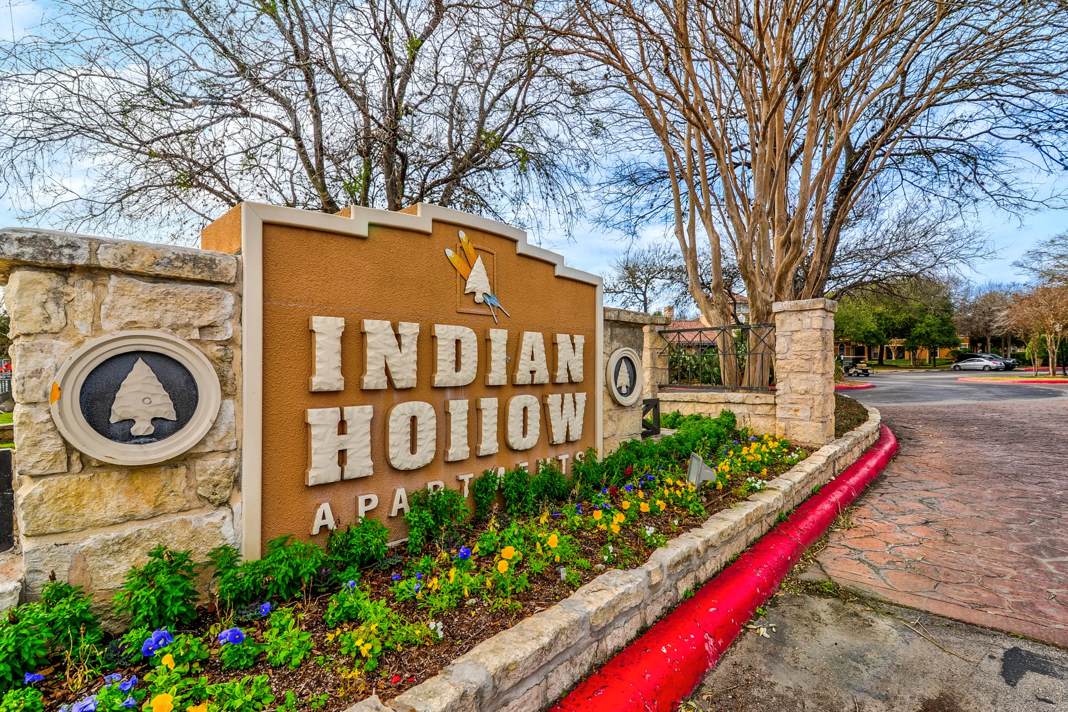 Community Signage - Indian Hollow - San Antonio, TX